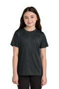 Port & Co PC390Y Youth Heather Performance Tee