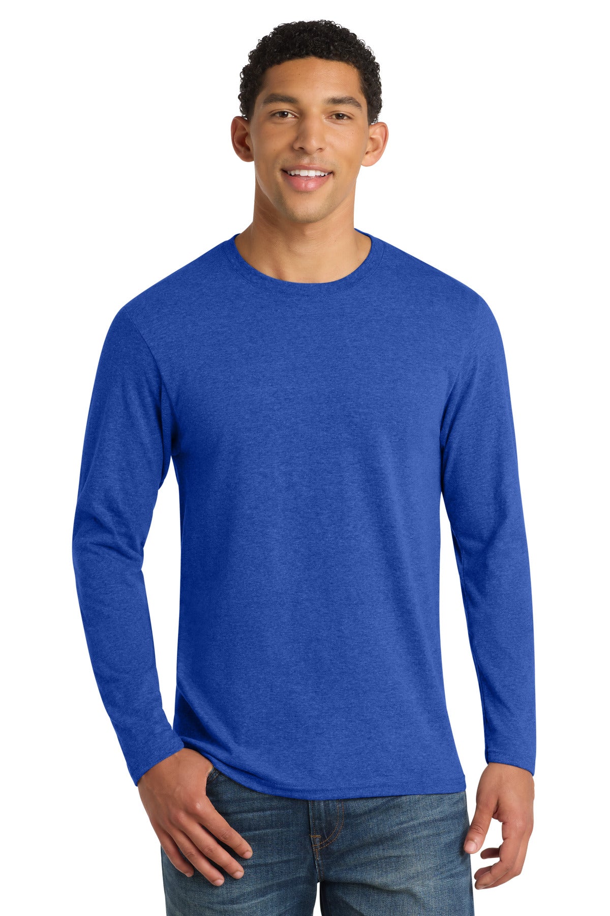 Port & Co PC455LS Long Sleeve Fan Favorite Blend Tee