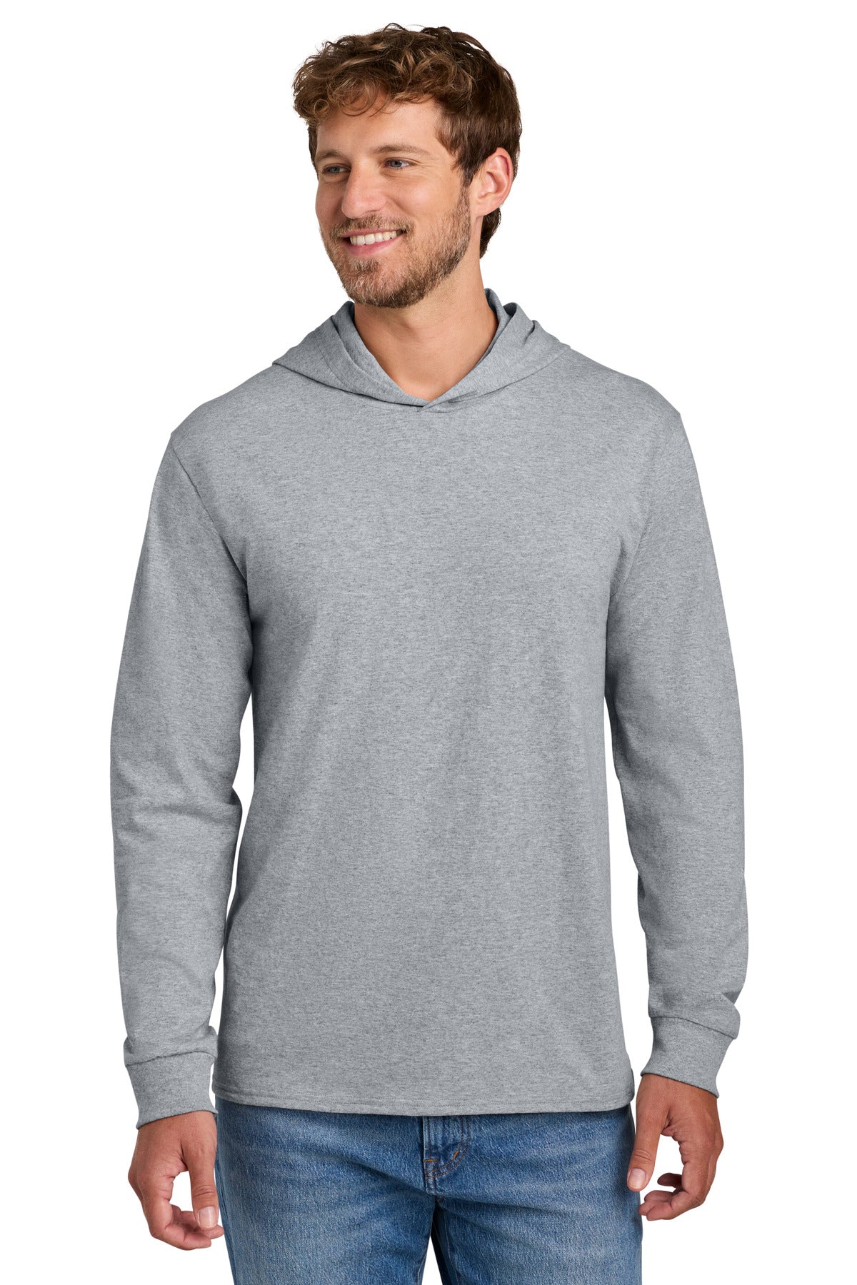 Port & Co PC54H Core Cotton Pullover Hooded Tee