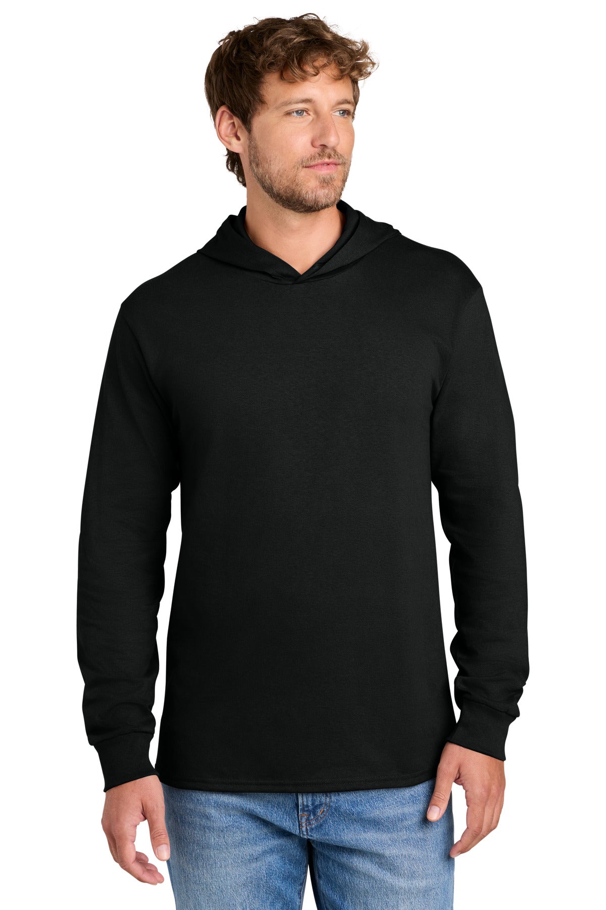 Port & Co PC54H Core Cotton Pullover Hooded Tee