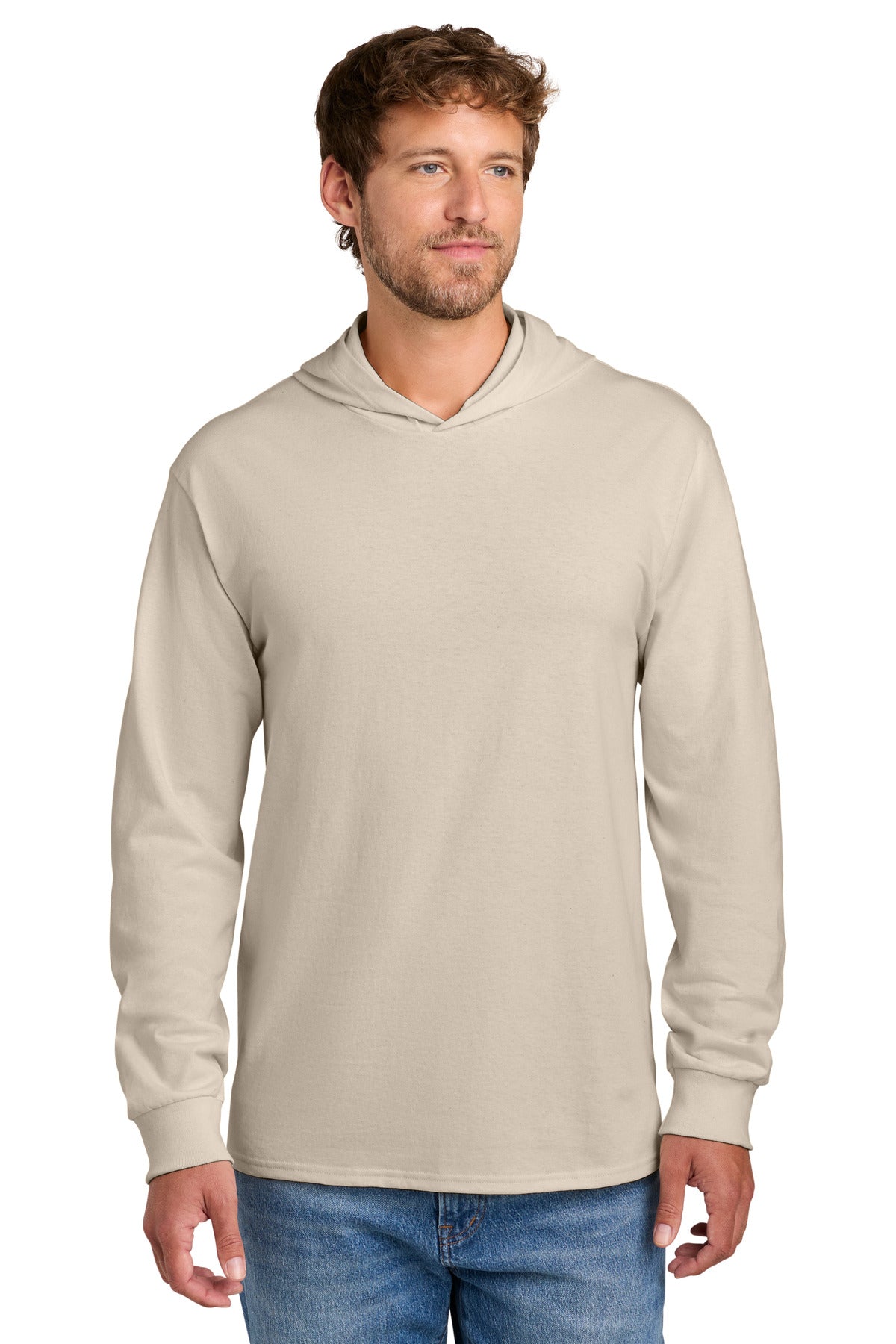 Port & Co PC54H Core Cotton Pullover Hooded Tee