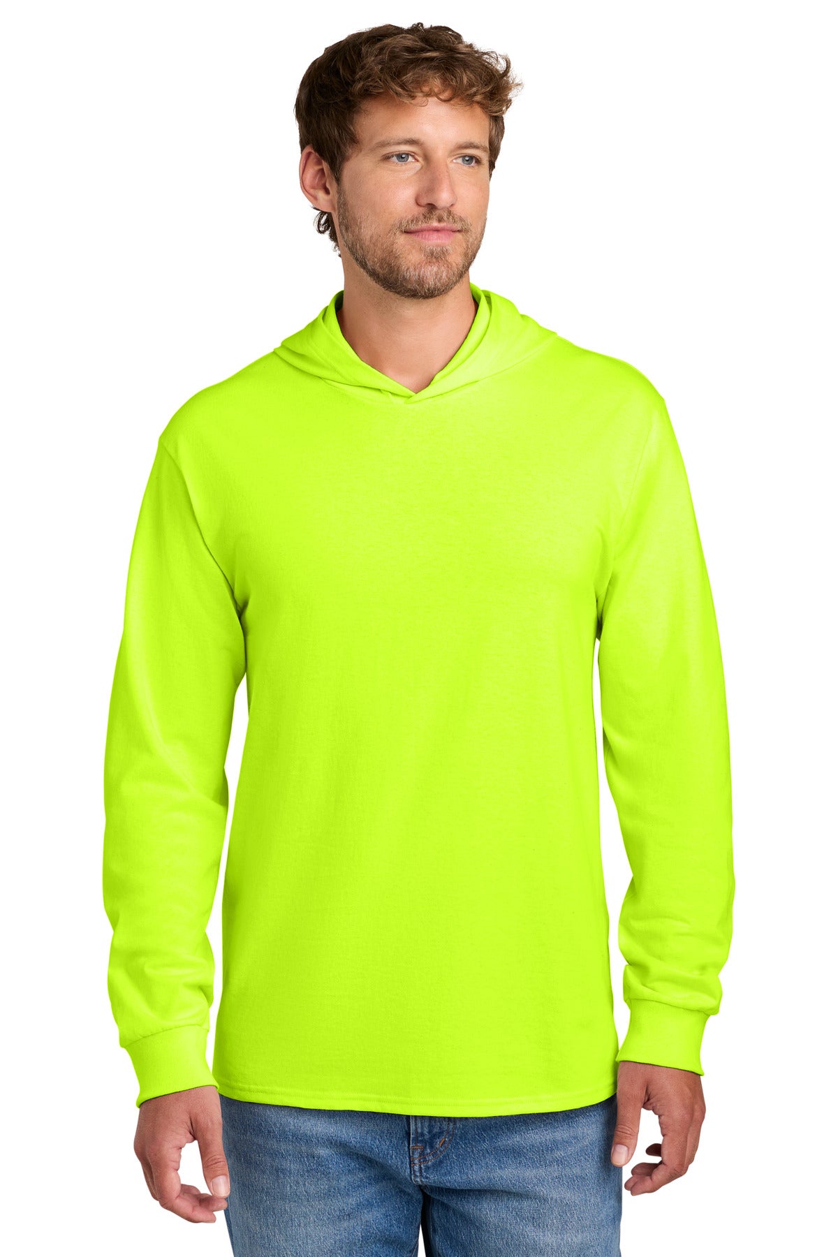 Port & Co PC54H Core Cotton Pullover Hooded Tee