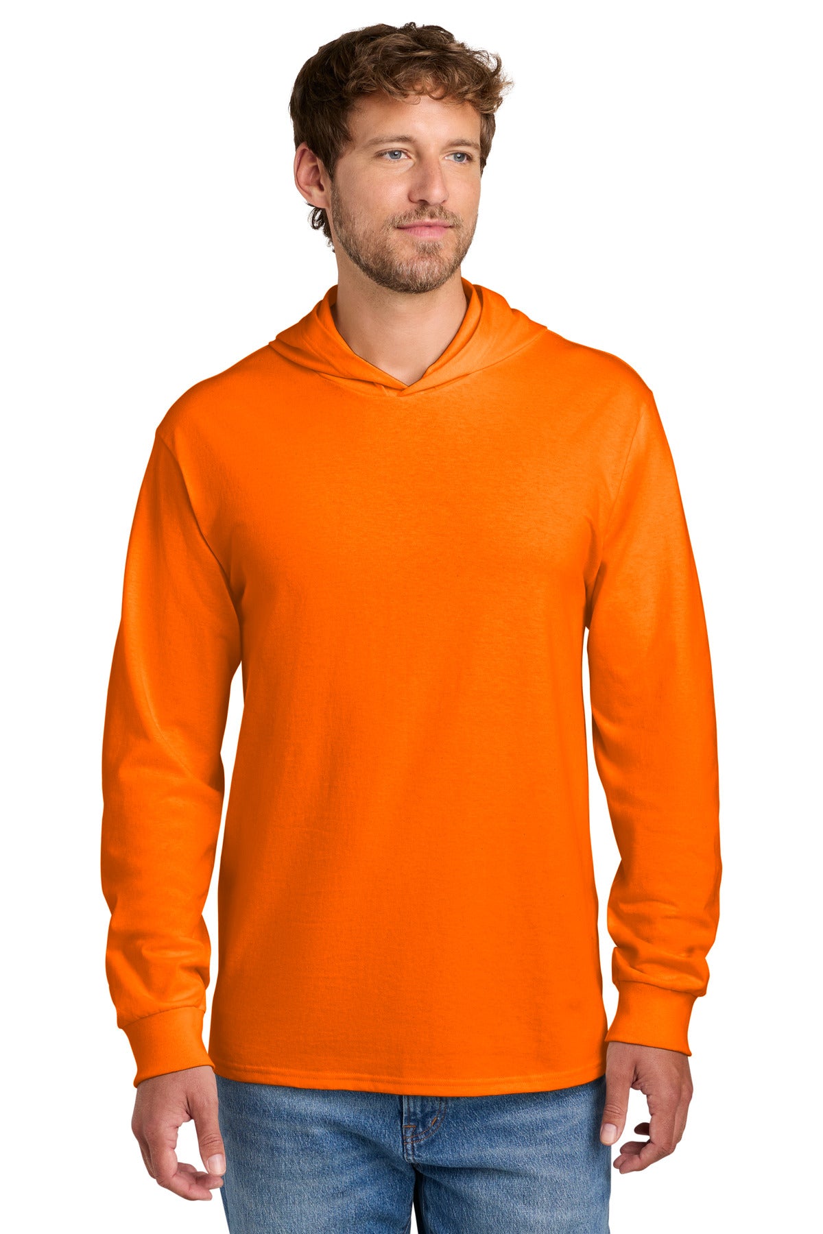Port & Co PC54H Core Cotton Pullover Hooded Tee
