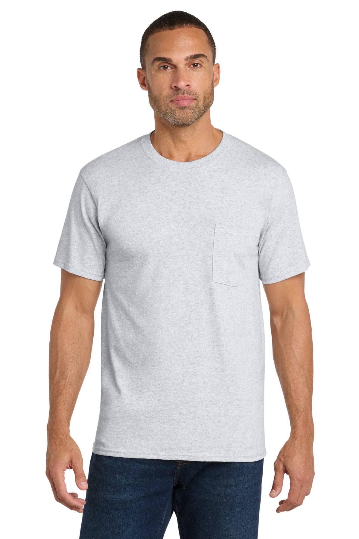 Core Cotton Pocket Tee - 5.4 oz | Port & Co PC54P