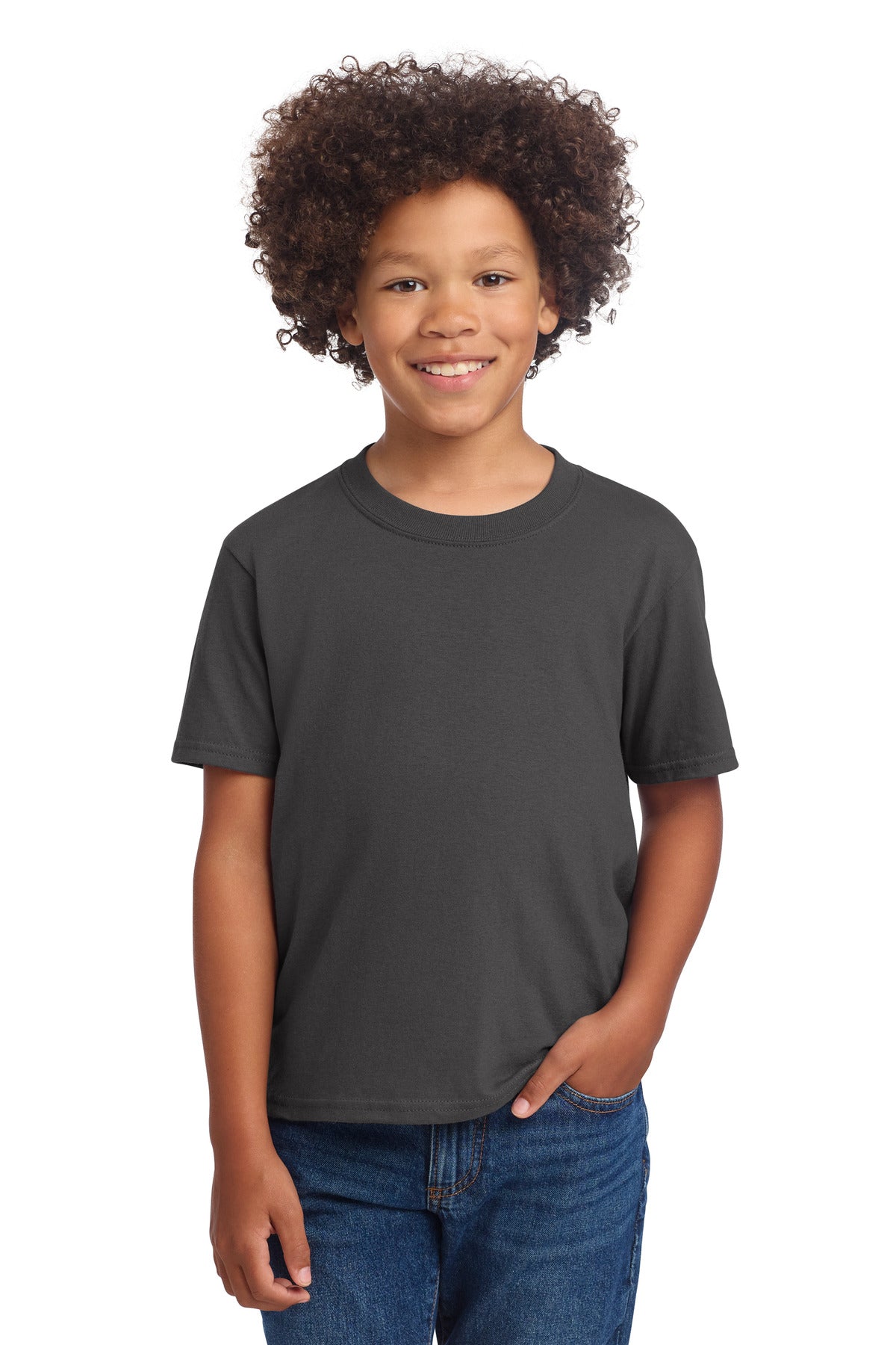 Port & Co PC54YDTG Youth Core Cotton DTG Tee