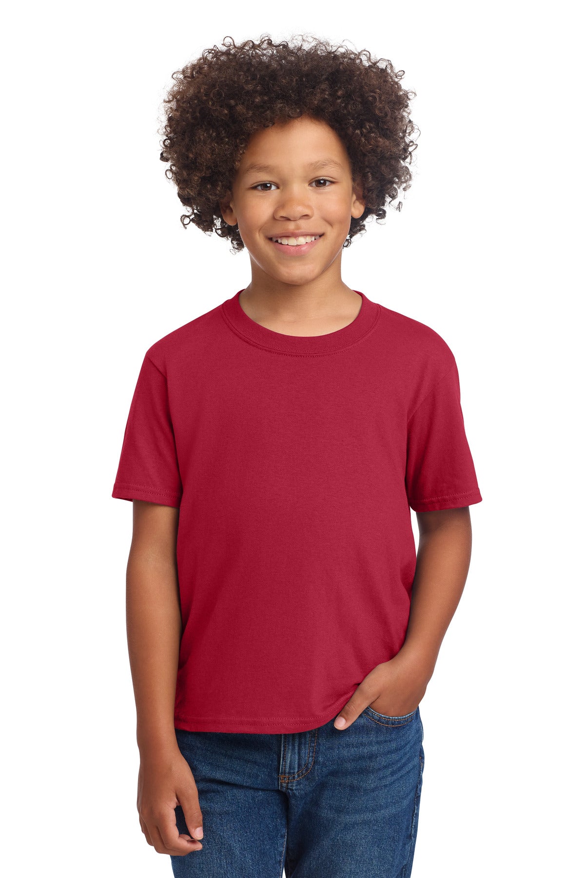 Port & Co PC54YDTG Youth Core Cotton DTG Tee