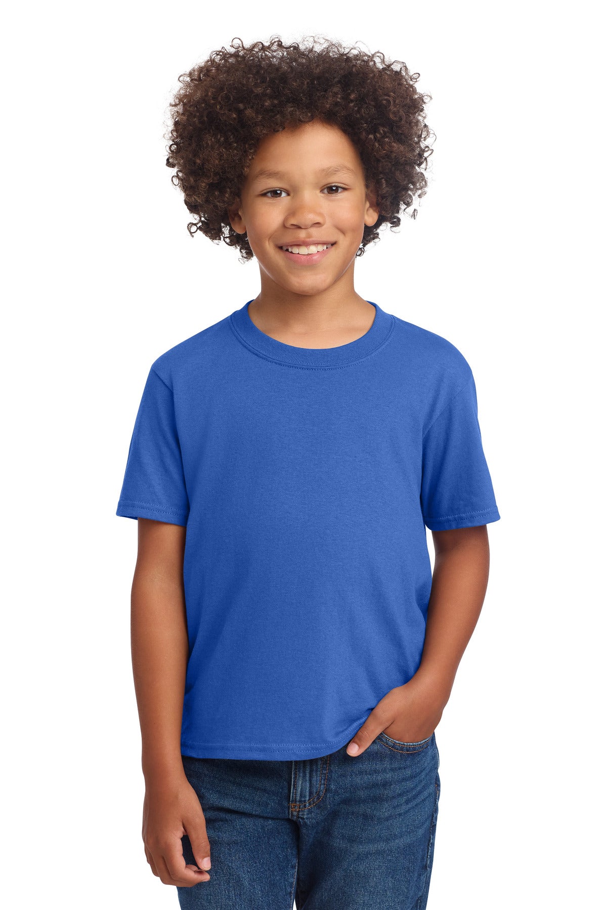 Port & Co PC54YDTG Youth Core Cotton DTG Tee