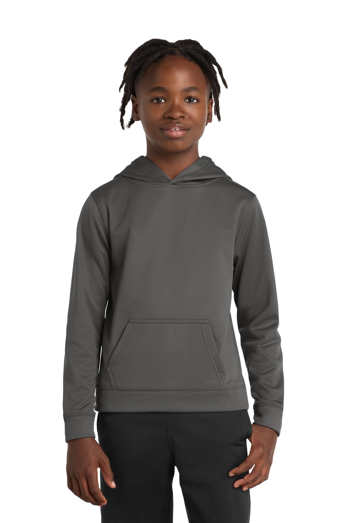 Port & Co PC590YH Youth Performance Fleece Pullover Hooded Sweatshirt
