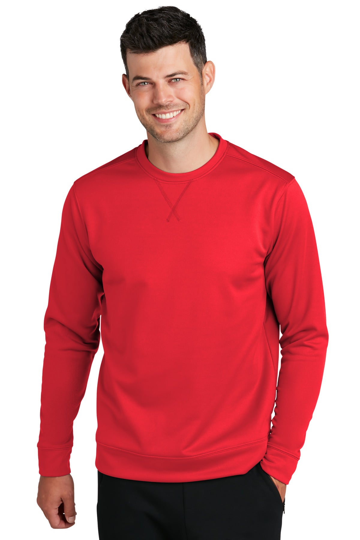 Port & Co PC590 Performance Fleece Crewneck Sweatshirt