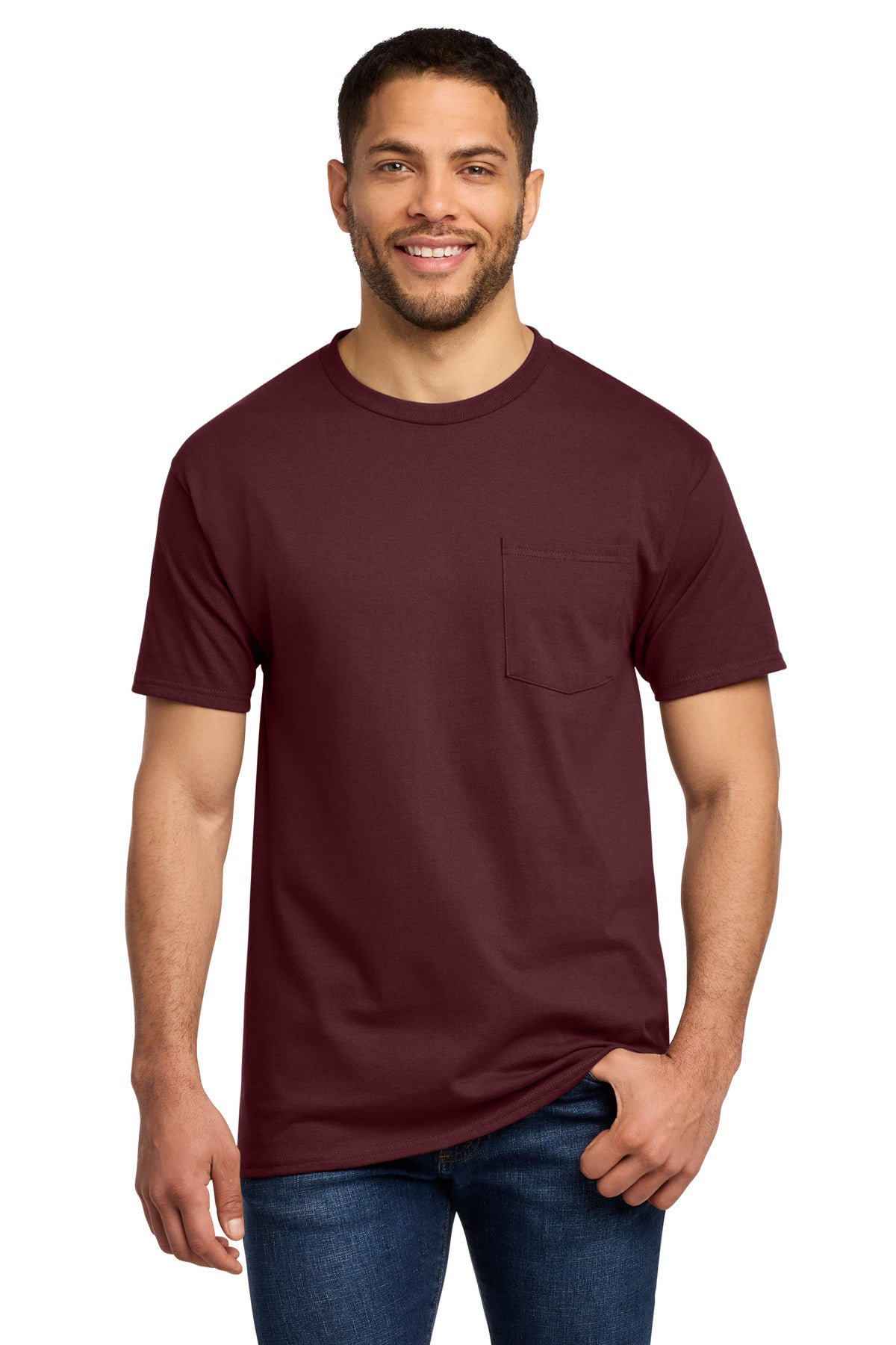 Port & Co PC61PT Tall Essential Pocket Tee