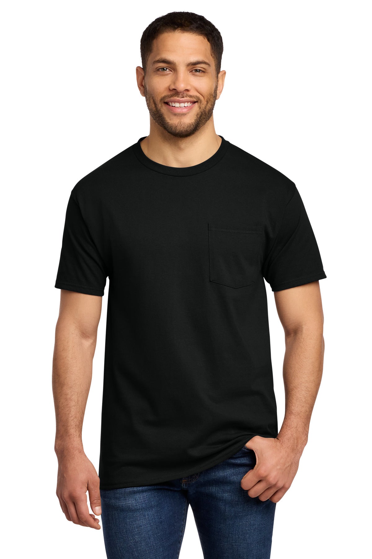 Port & Co PC61PT Tall Essential Pocket Tee
