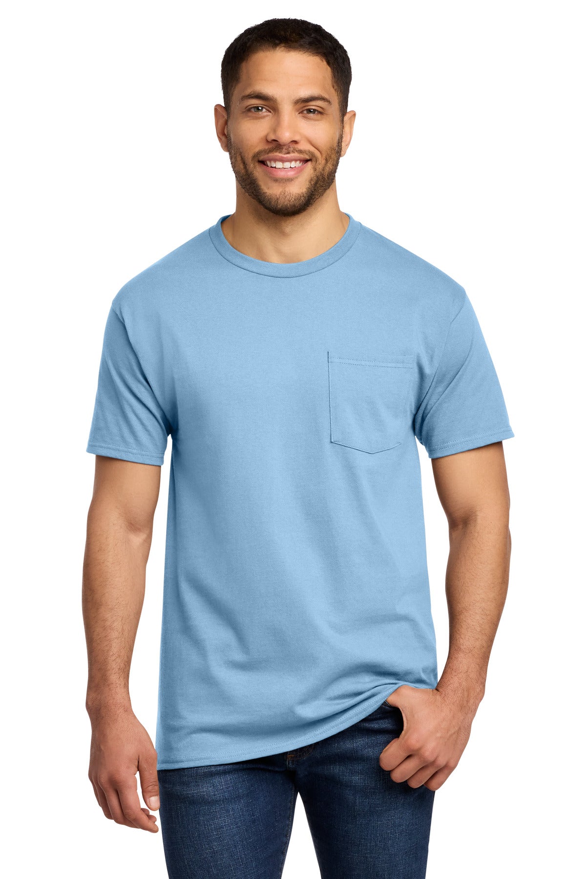 Port & Co PC61PT Tall Essential Pocket Tee
