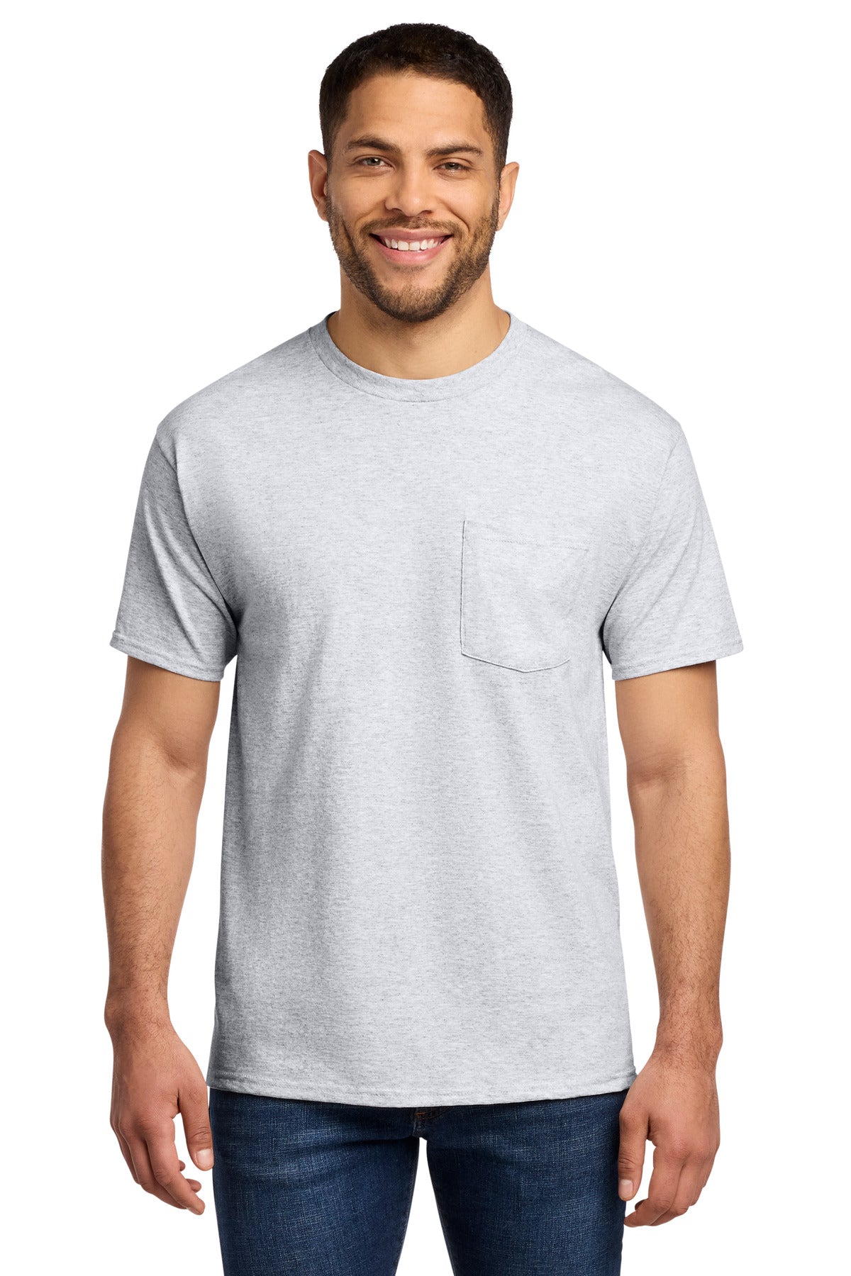 Essential Pocket Tee - 6.1 oz | Port & Co PC61P