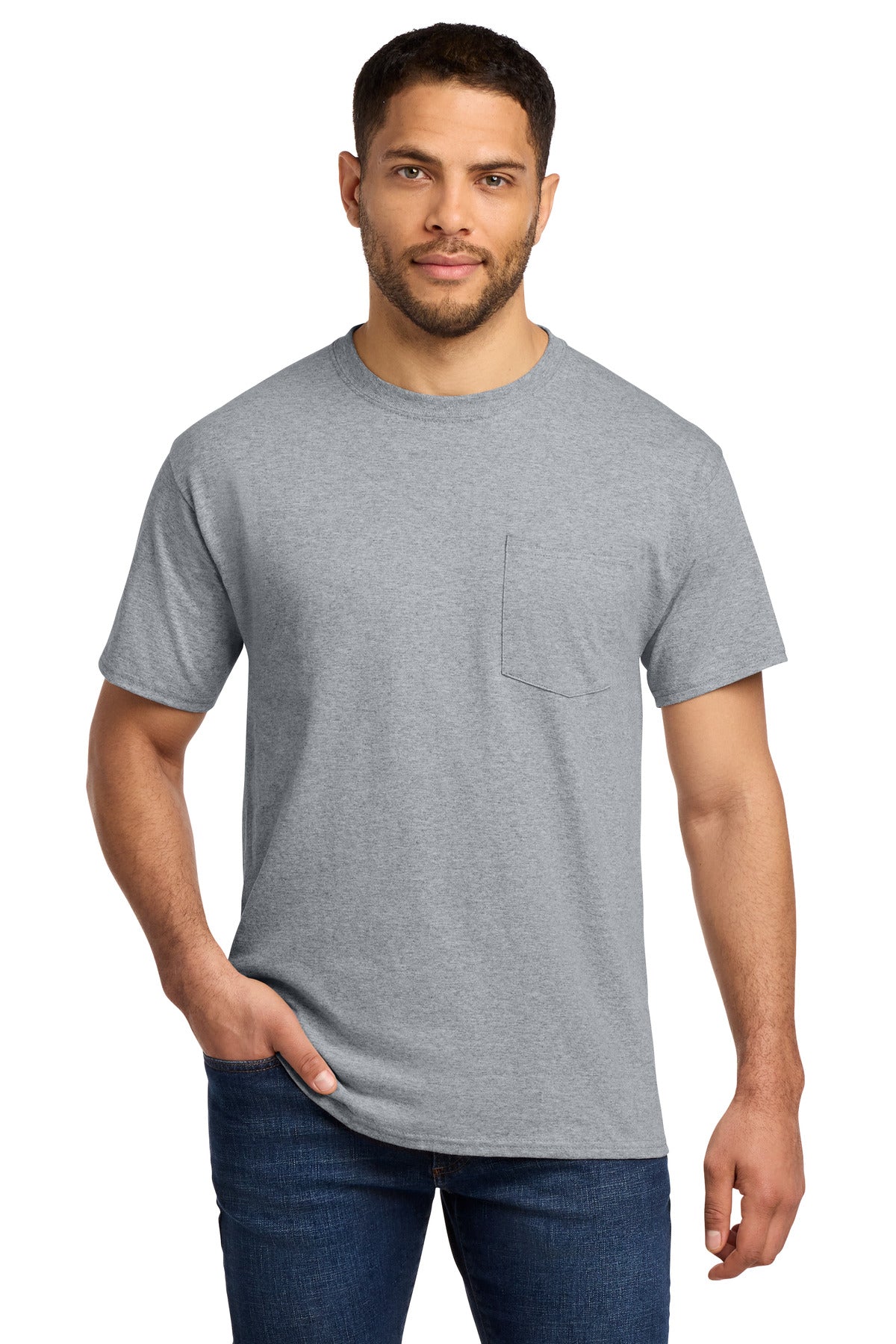 Port & Co PC61P Essential Pocket Tee