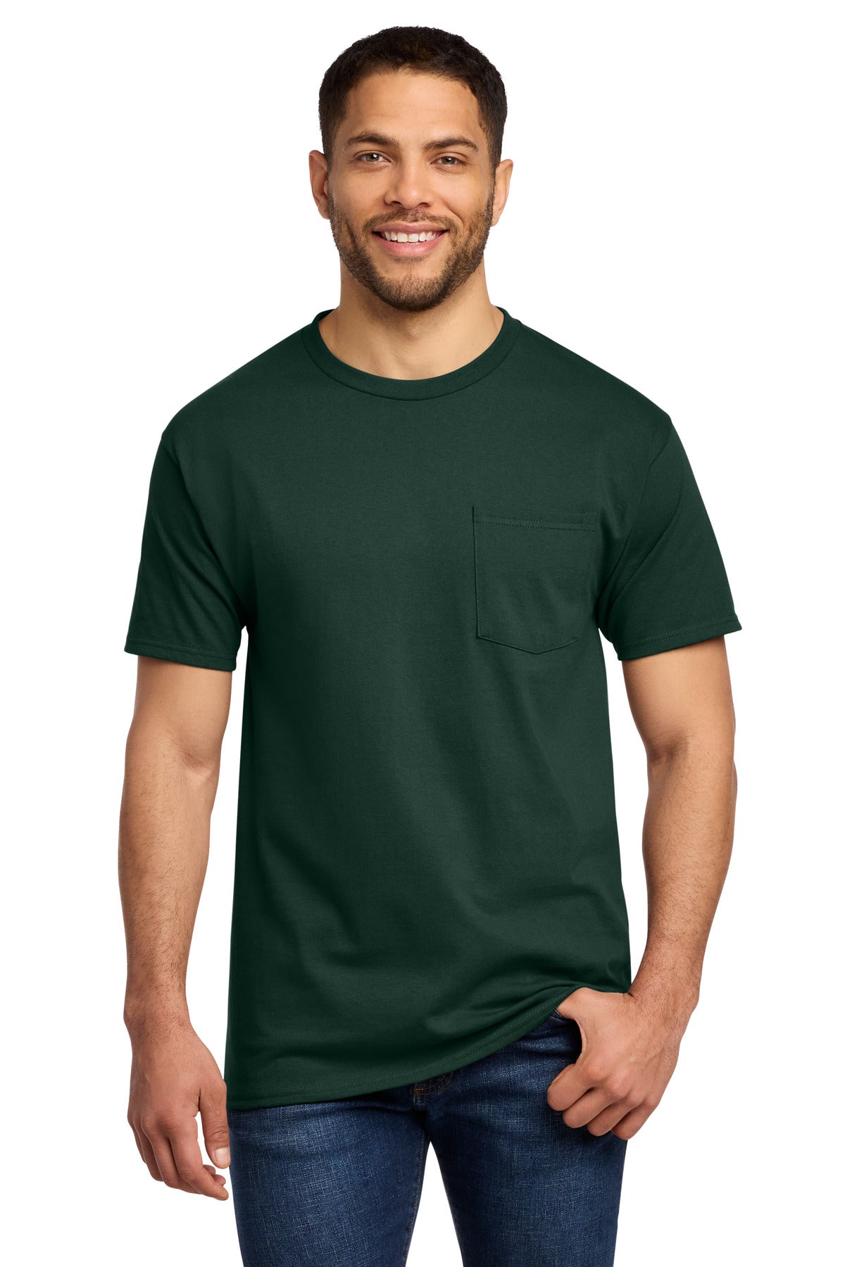 Port & Co PC61P Essential Pocket Tee