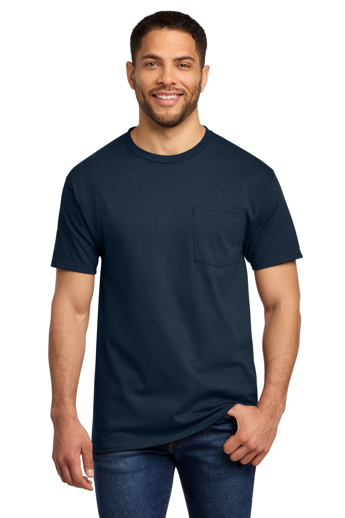 Port & Co PC61P Essential Pocket Tee