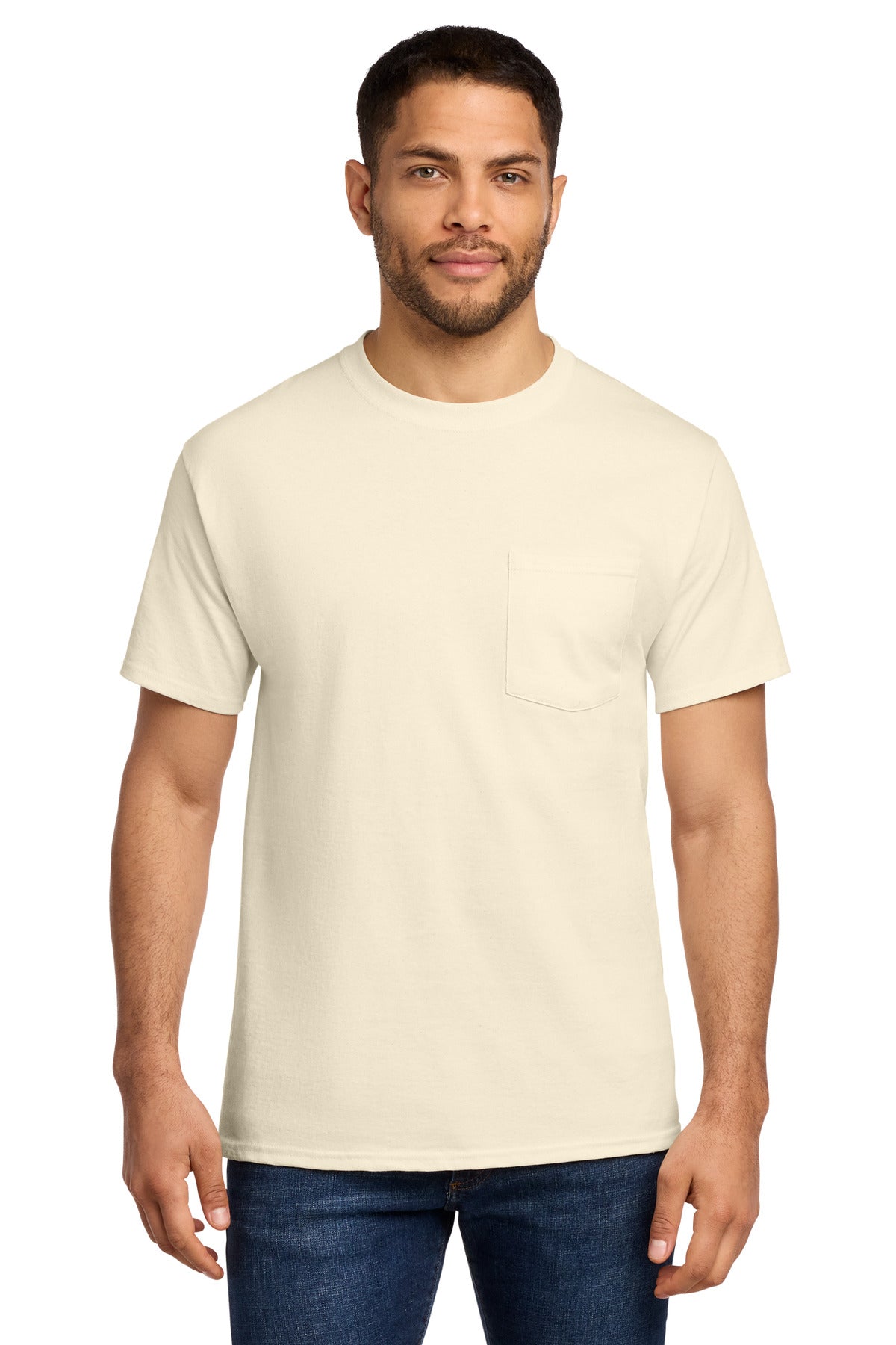 Port & Co PC61P Essential Pocket Tee
