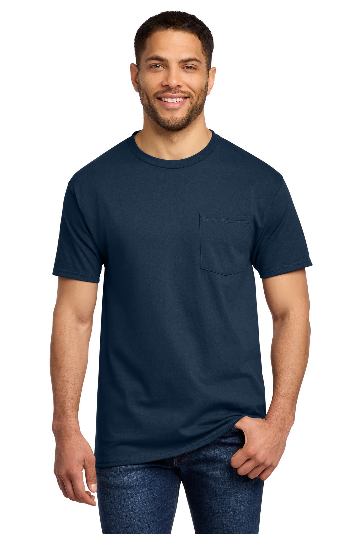 Port & Co PC61P Essential Pocket Tee