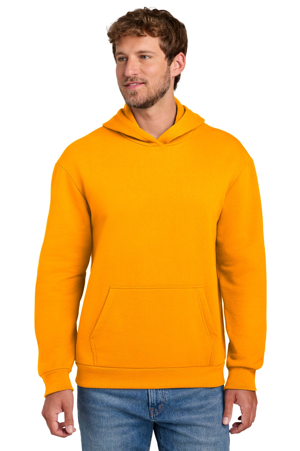 Port & Co PC68H Easy Fleece Pullover Hooded Sweatshirt
