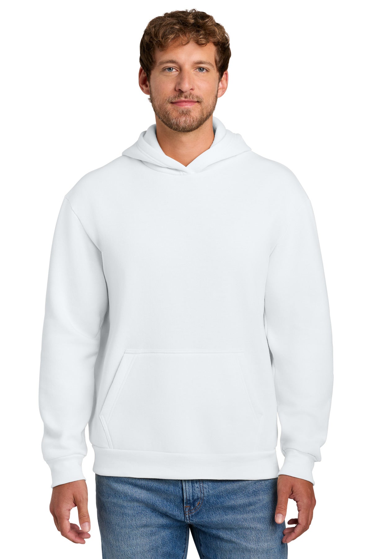 Port & Co PC68H Easy Fleece Pullover Hooded Sweatshirt