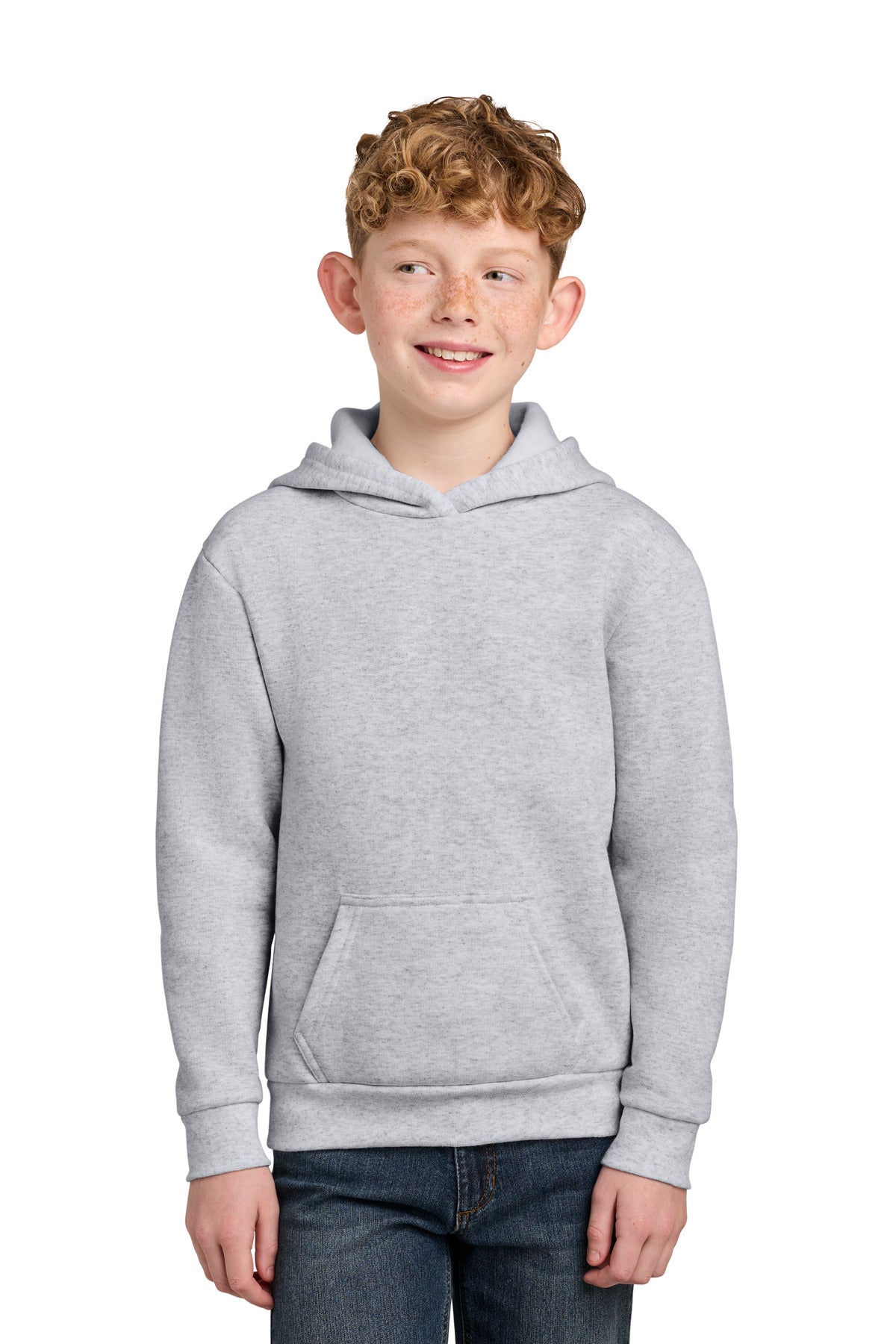 Port & Co PC68YH Youth Easy Fleece Pullover Hooded Sweatshirt