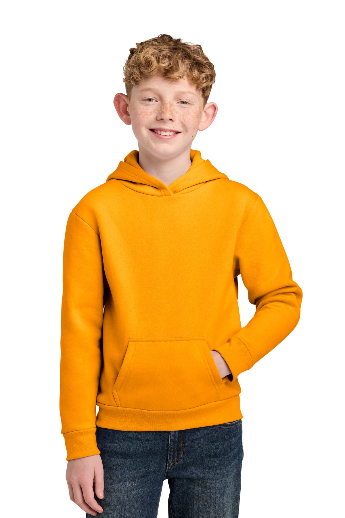 Port & Co PC68YH Youth Easy Fleece Pullover Hooded Sweatshirt