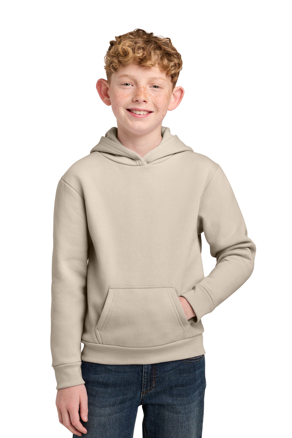 Port & Co PC68YH Youth Easy Fleece Pullover Hooded Sweatshirt