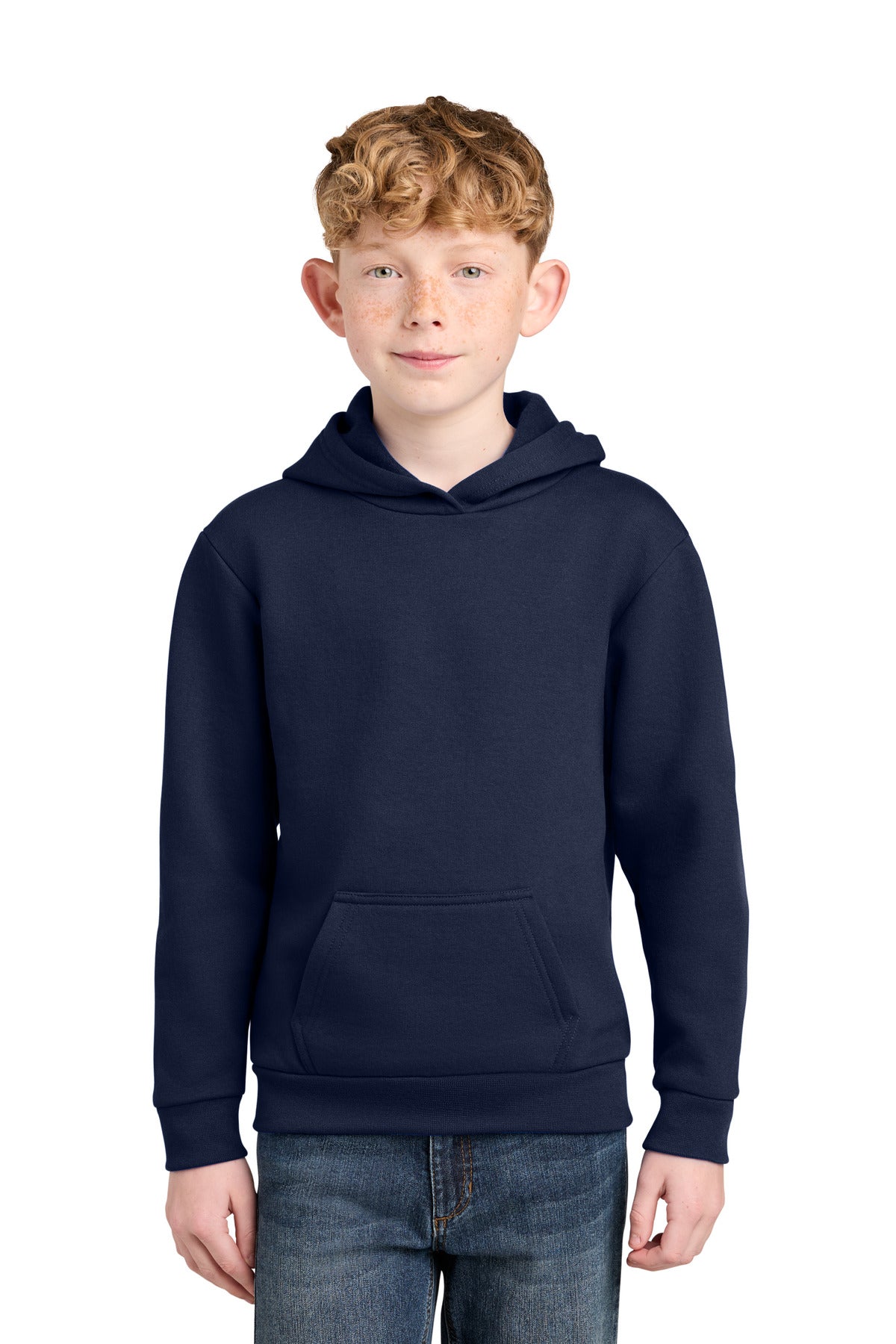 Port & Co PC68YH Youth Easy Fleece Pullover Hooded Sweatshirt