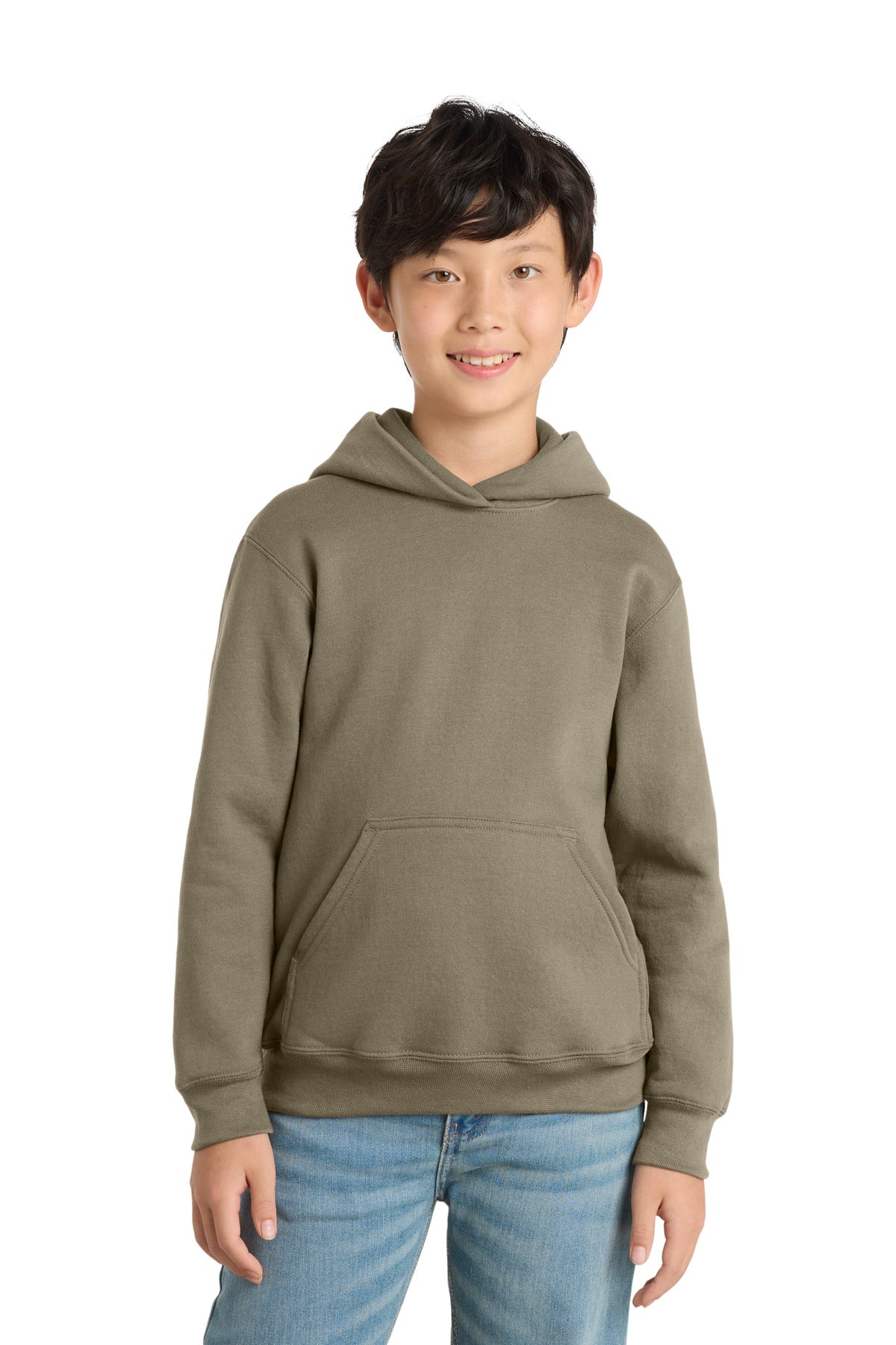 Port & Co PC78YH Youth Core Fleece Pullover Hooded Sweatshirt