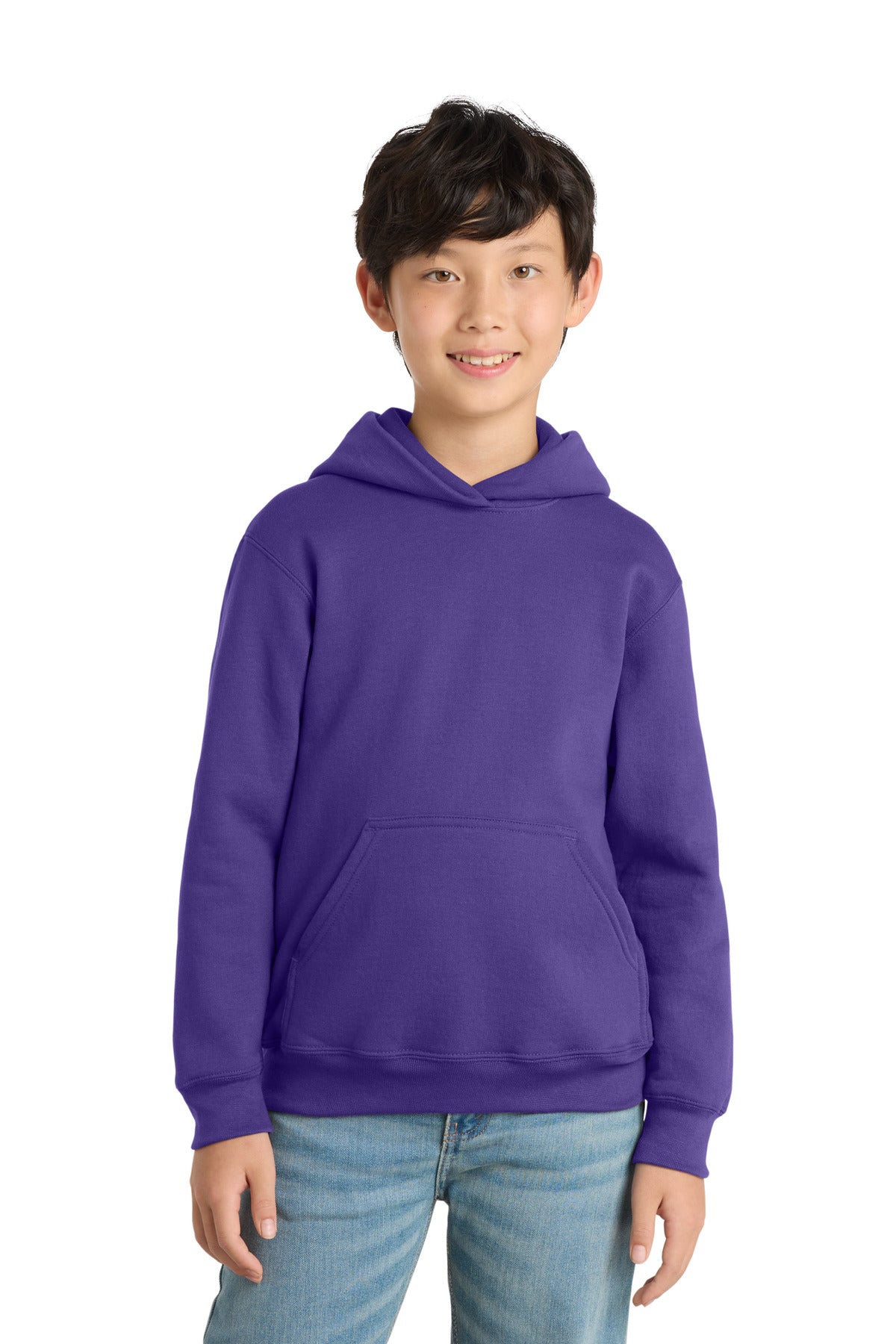 Port & Co PC78YH Youth Core Fleece Pullover Hooded Sweatshirt