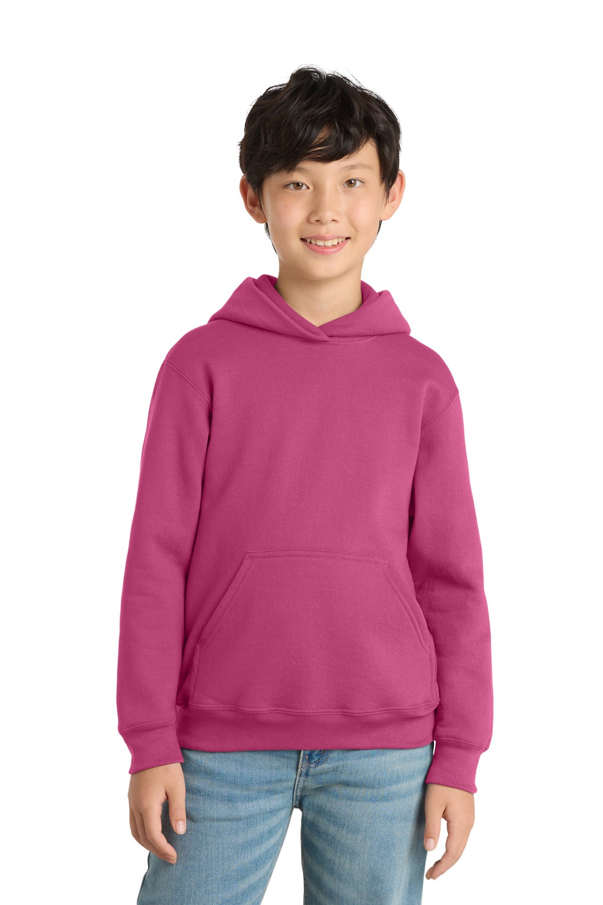 Port & Co PC78YH Youth Core Fleece Pullover Hooded Sweatshirt
