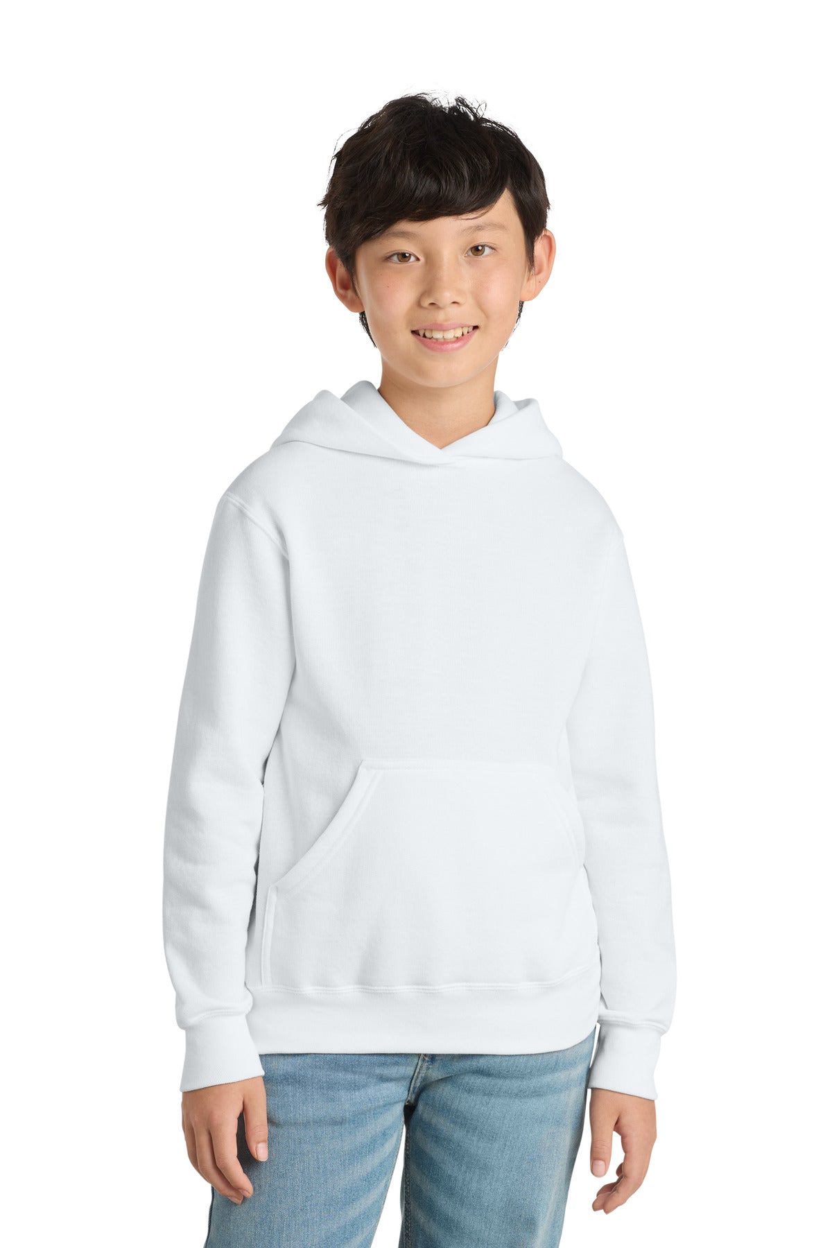 Port & Co PC78YH Youth Core Fleece Pullover Hooded Sweatshirt