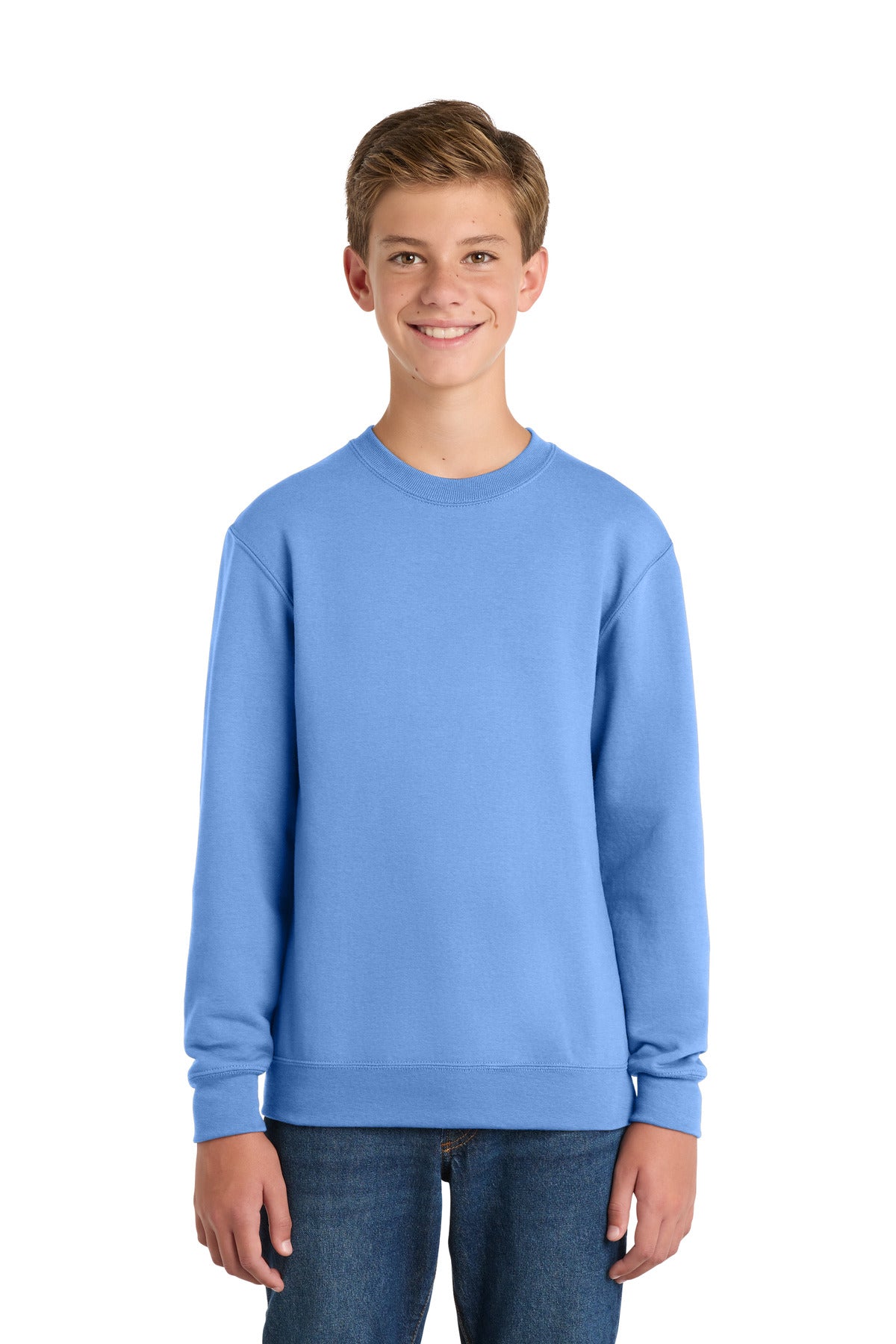 Port & Co PC78Y Youth Core Fleece Crewneck Sweatshirt