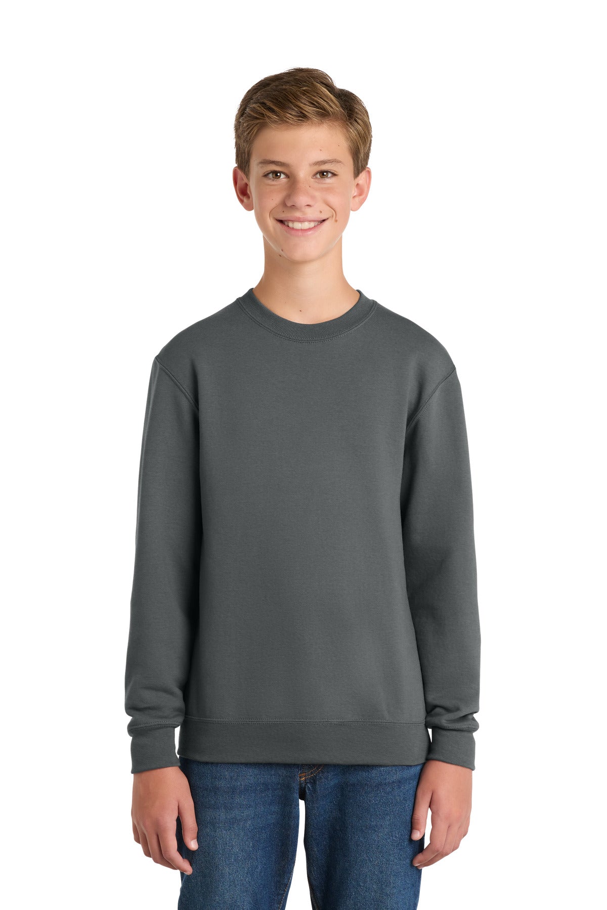Port & Co PC78Y Youth Core Fleece Crewneck Sweatshirt