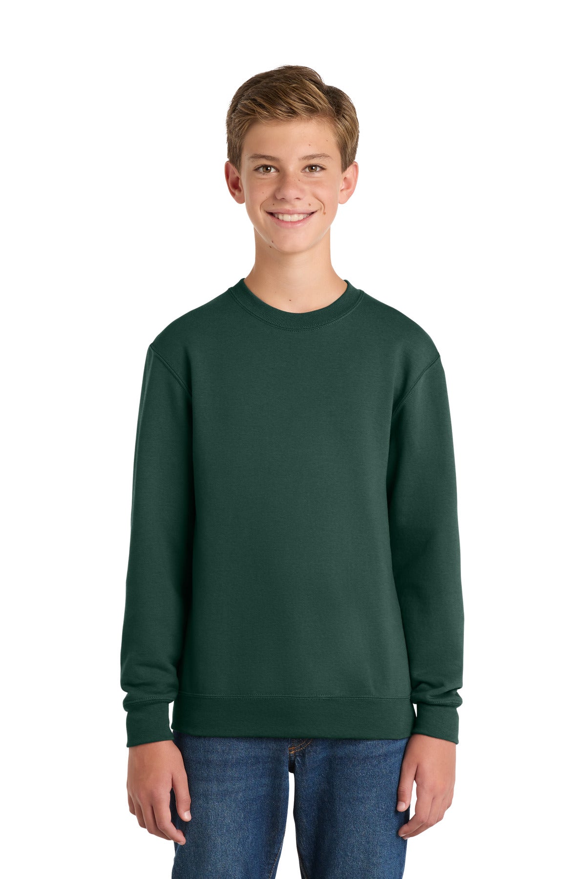 Port & Co PC78Y Youth Core Fleece Crewneck Sweatshirt