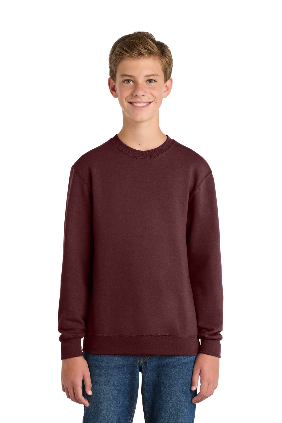 Port & Co PC78Y Youth Core Fleece Crewneck Sweatshirt