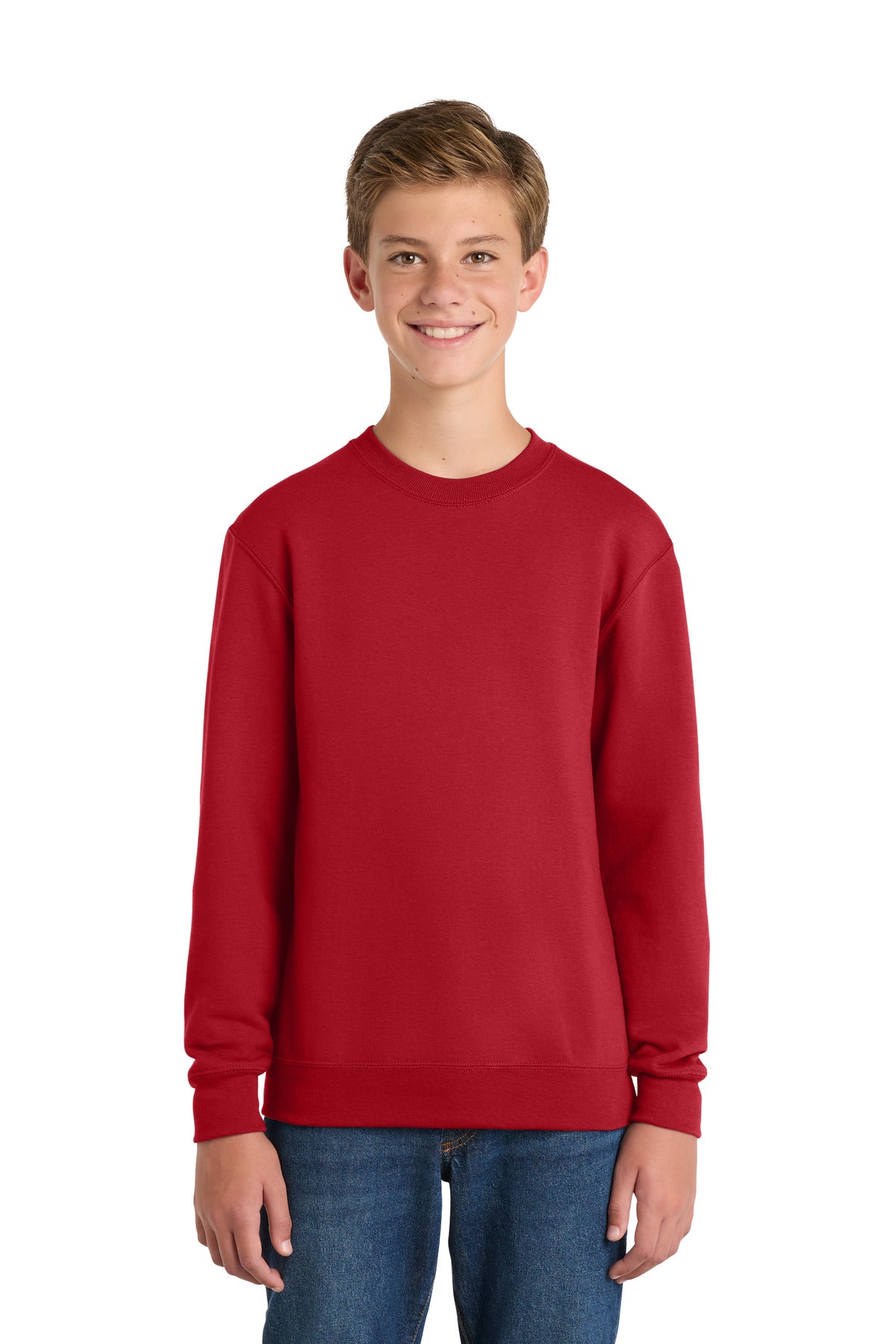 Port & Co PC78Y Youth Core Fleece Crewneck Sweatshirt