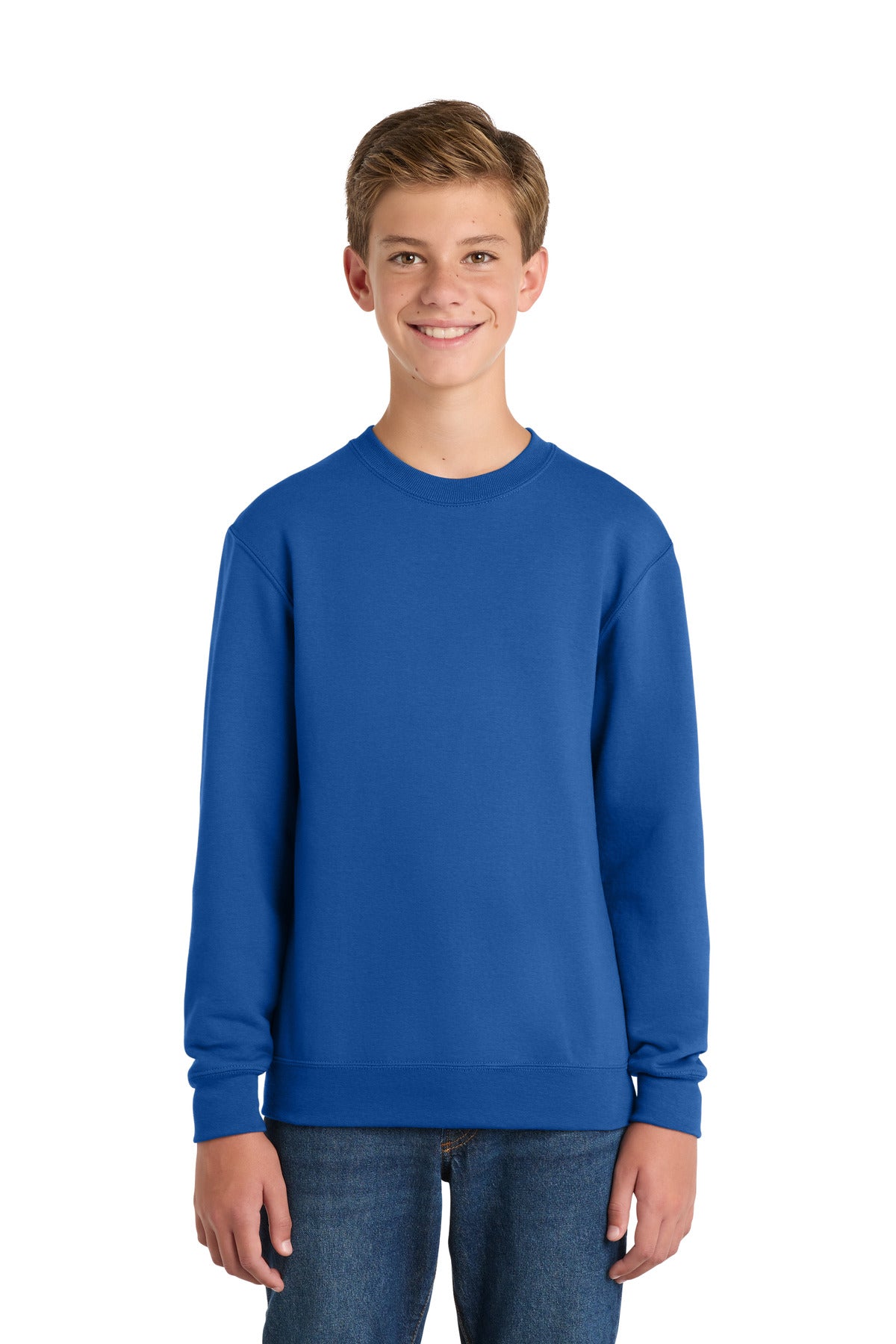 Port & Co PC78Y Youth Core Fleece Crewneck Sweatshirt