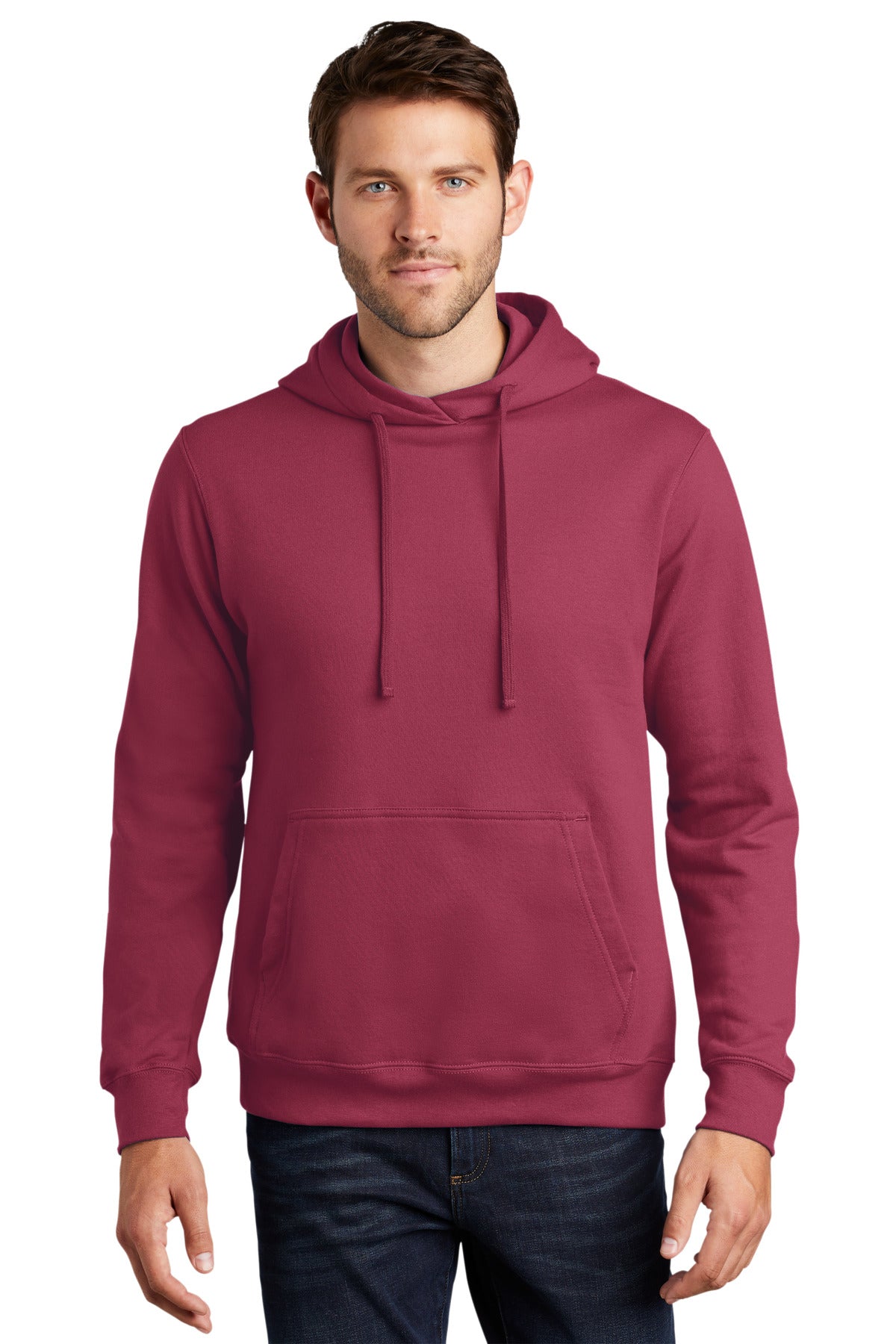 Port & Co PC850H Fan Favorite Fleece Pullover Hooded Sweatshirt