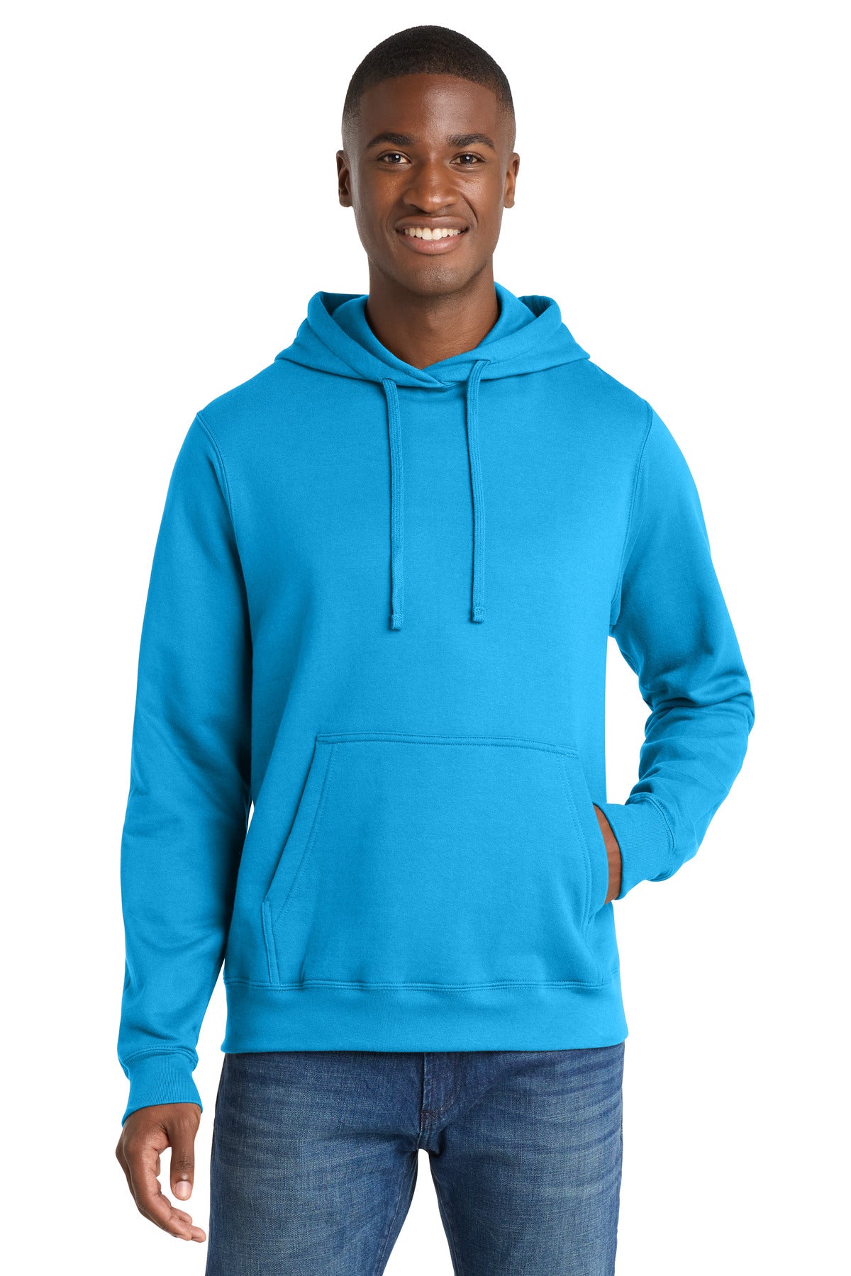 Port & Co PC850H Fan Favorite Fleece Pullover Hooded Sweatshirt