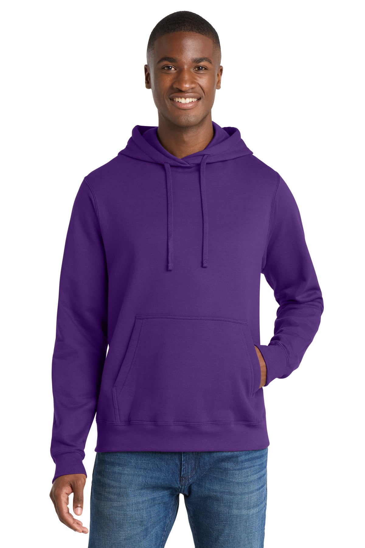 Port & Co PC850H Fan Favorite Fleece Pullover Hooded Sweatshirt