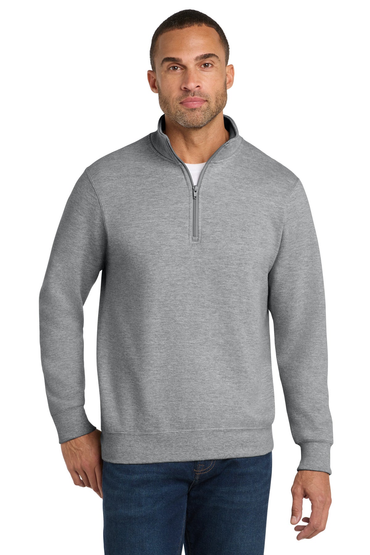 Sudadera pullover de fleece con cremallera 1/4 - 8.5 oz | Port & Co PC850Q
