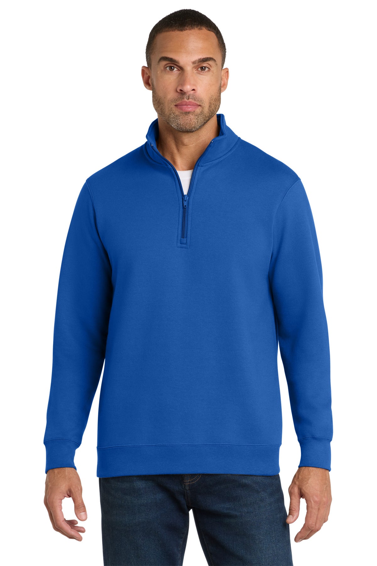 Port & Co PC850Q Fan Favorite Fleece 1/4-Zip Pullover Sweatshirt