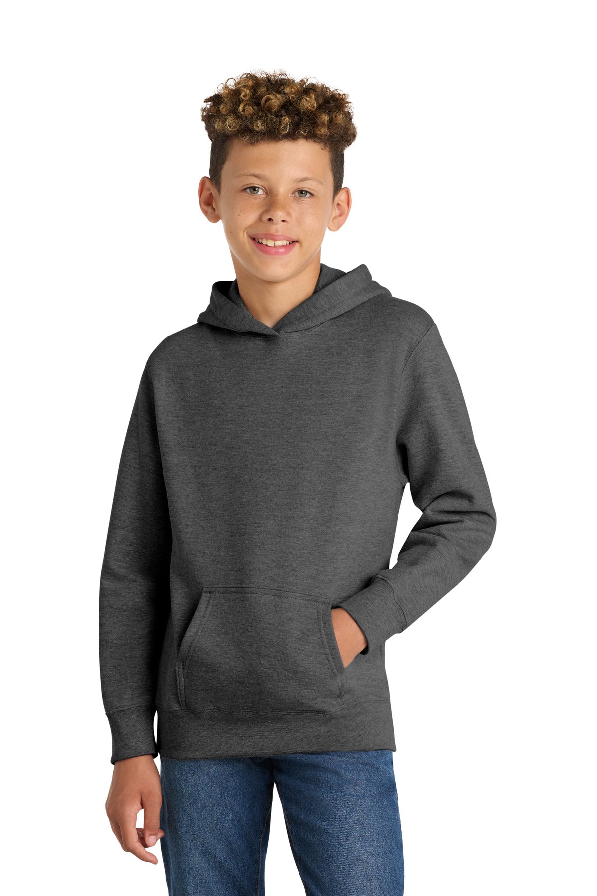 Port & Co PC850YH Youth Fan Favorite Fleece Pullover Hooded Sweatshirt