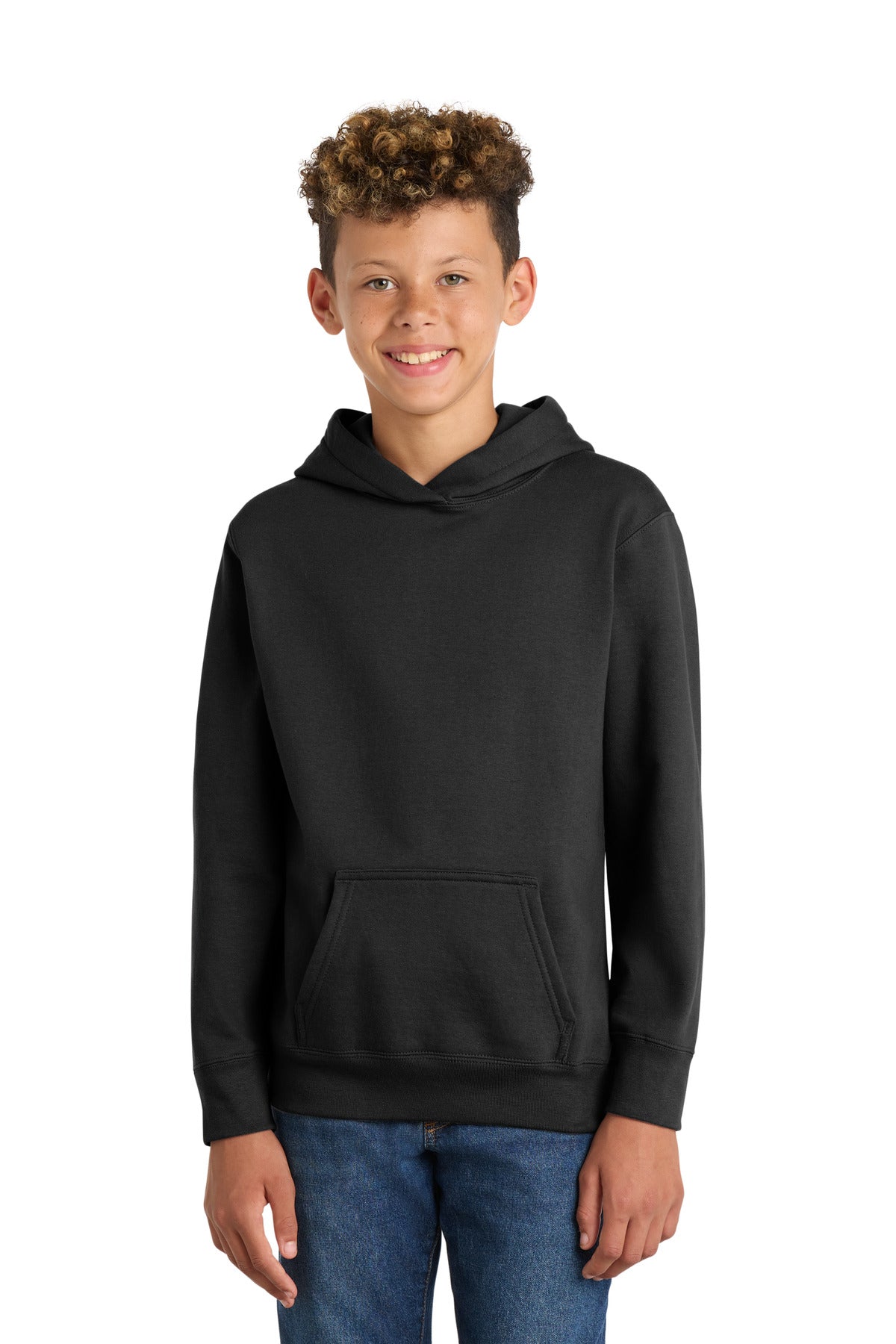 Port & Co PC850YH Youth Fan Favorite Fleece Pullover Hooded Sweatshirt