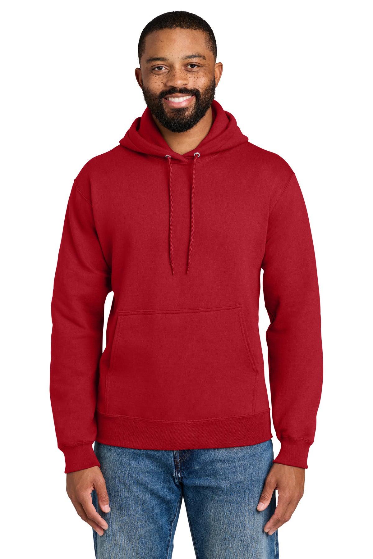 Port & Co PC90H Essential Fleece Pullover Hooded Sweatshirt