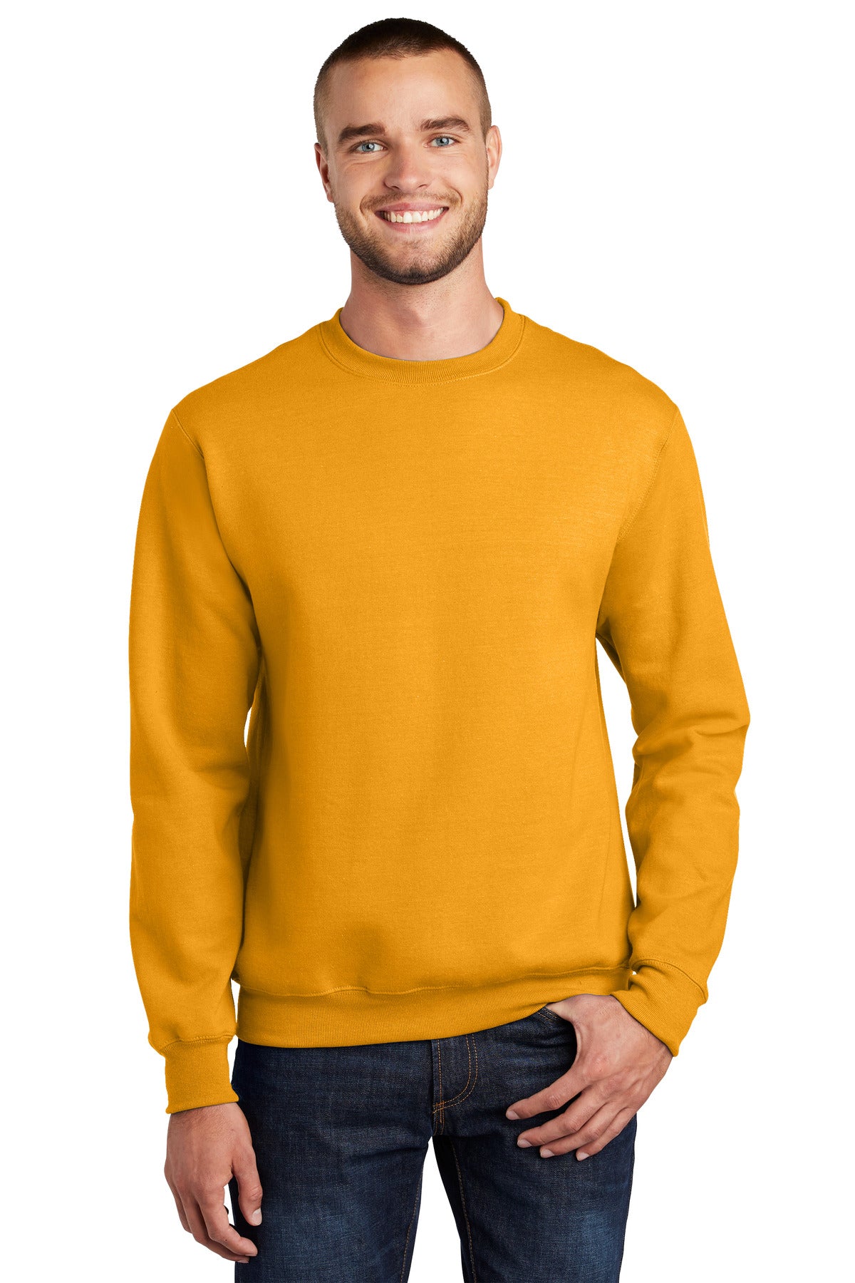 Port & Co PC90 Essential Fleece Crewneck Sweatshirt