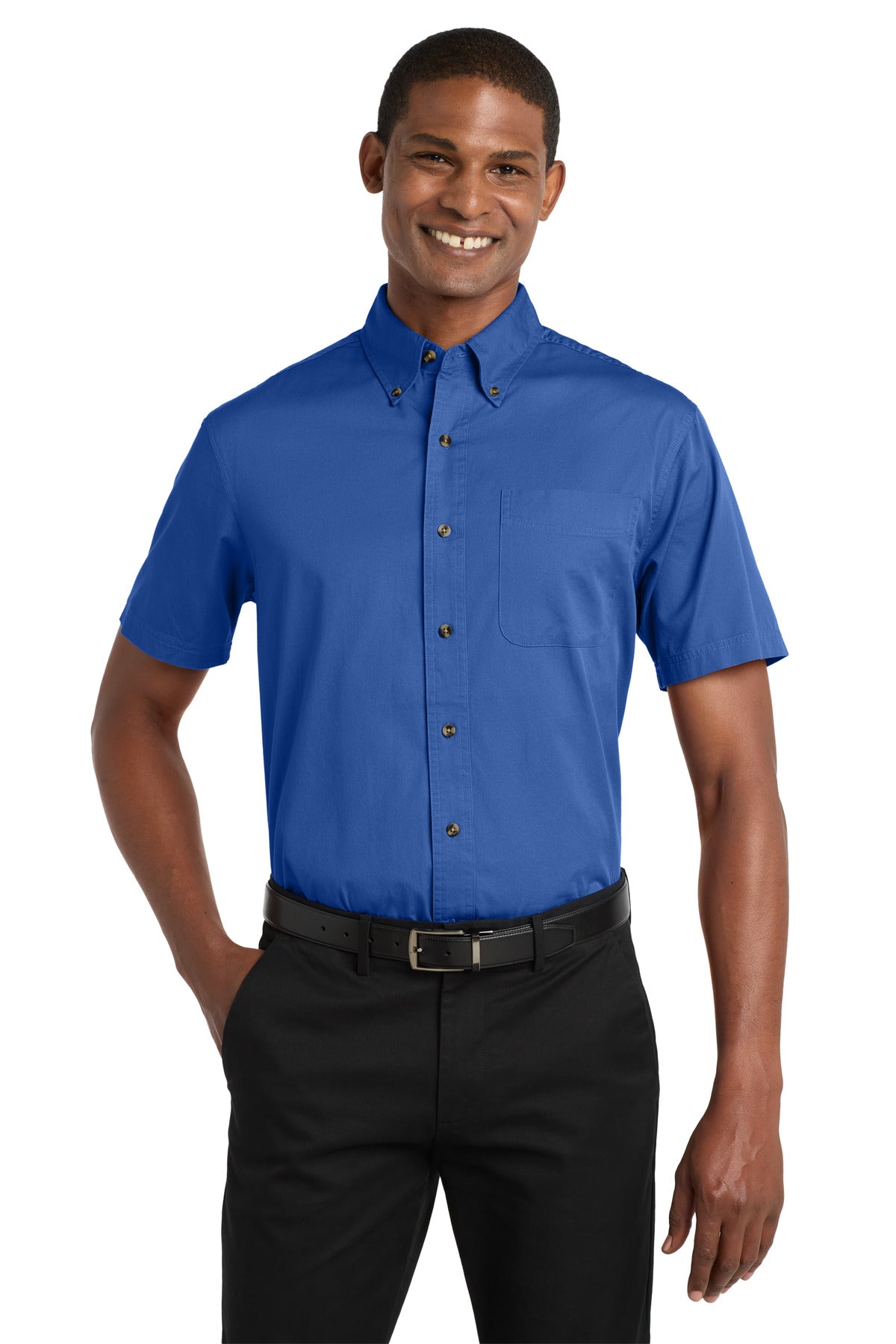 Port Authority S500T Short Sleeve Twill Shirt
