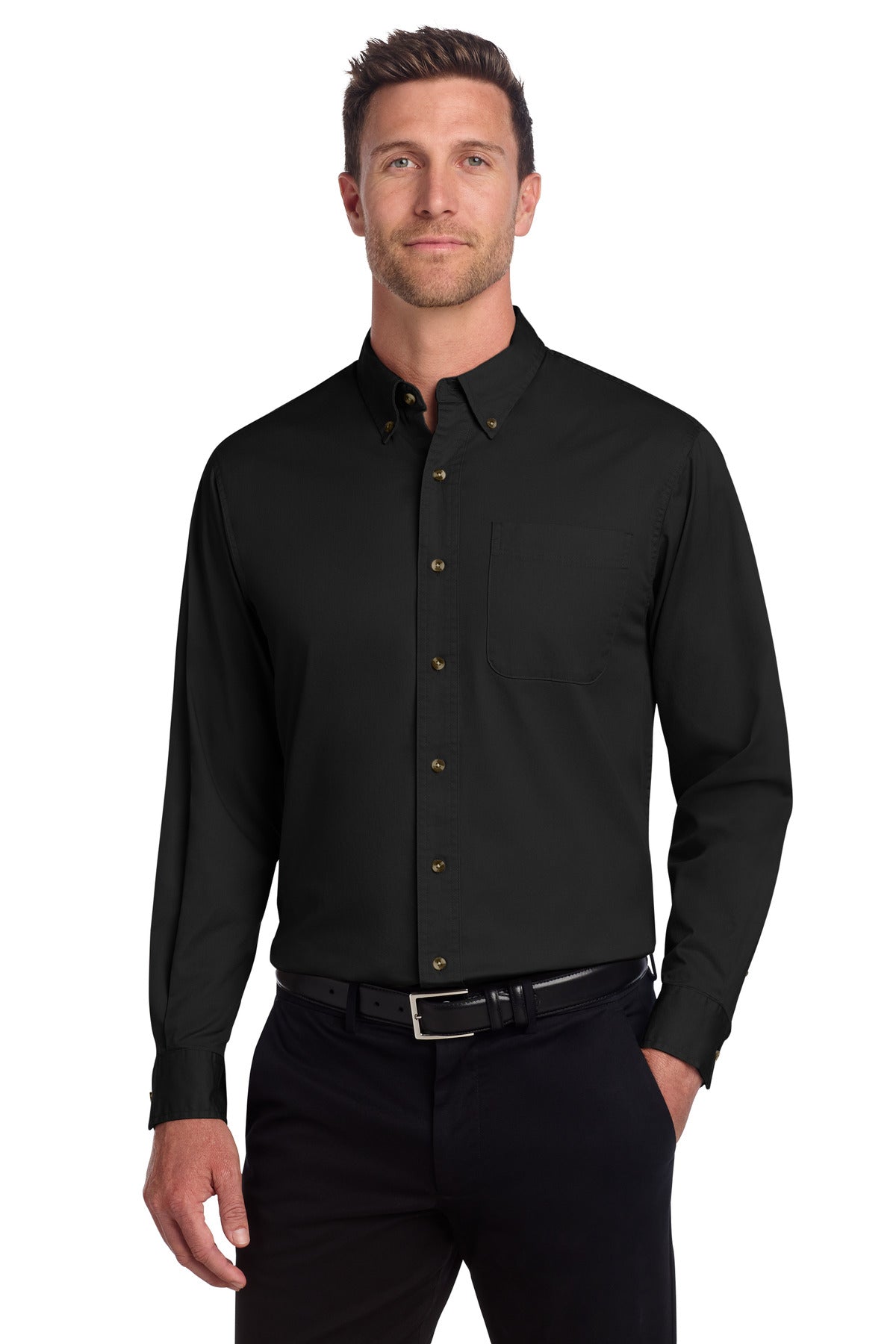 Port Authority S600T Long Sleeve Twill Shirt