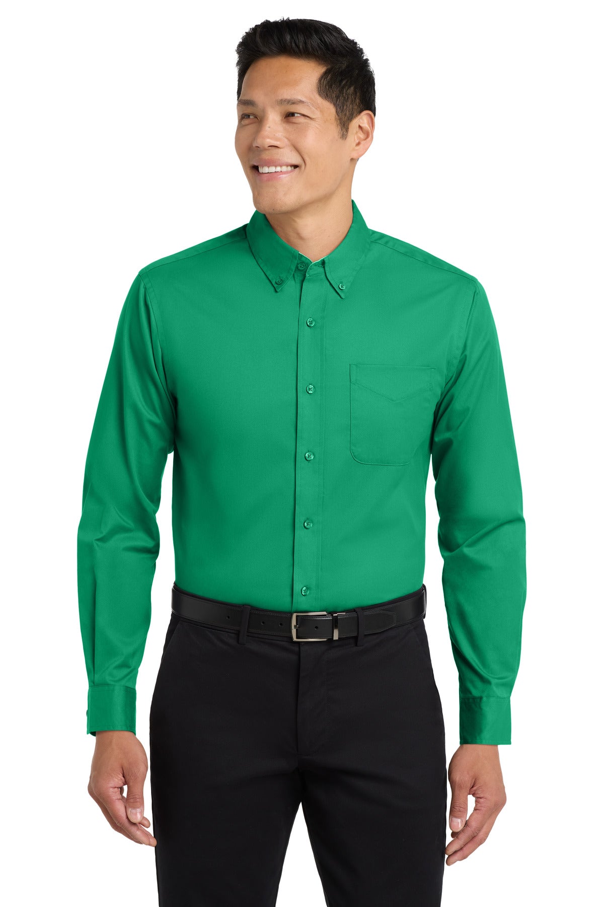 Port Authority S608ES Extended Size Long Sleeve Easy Care Shirt